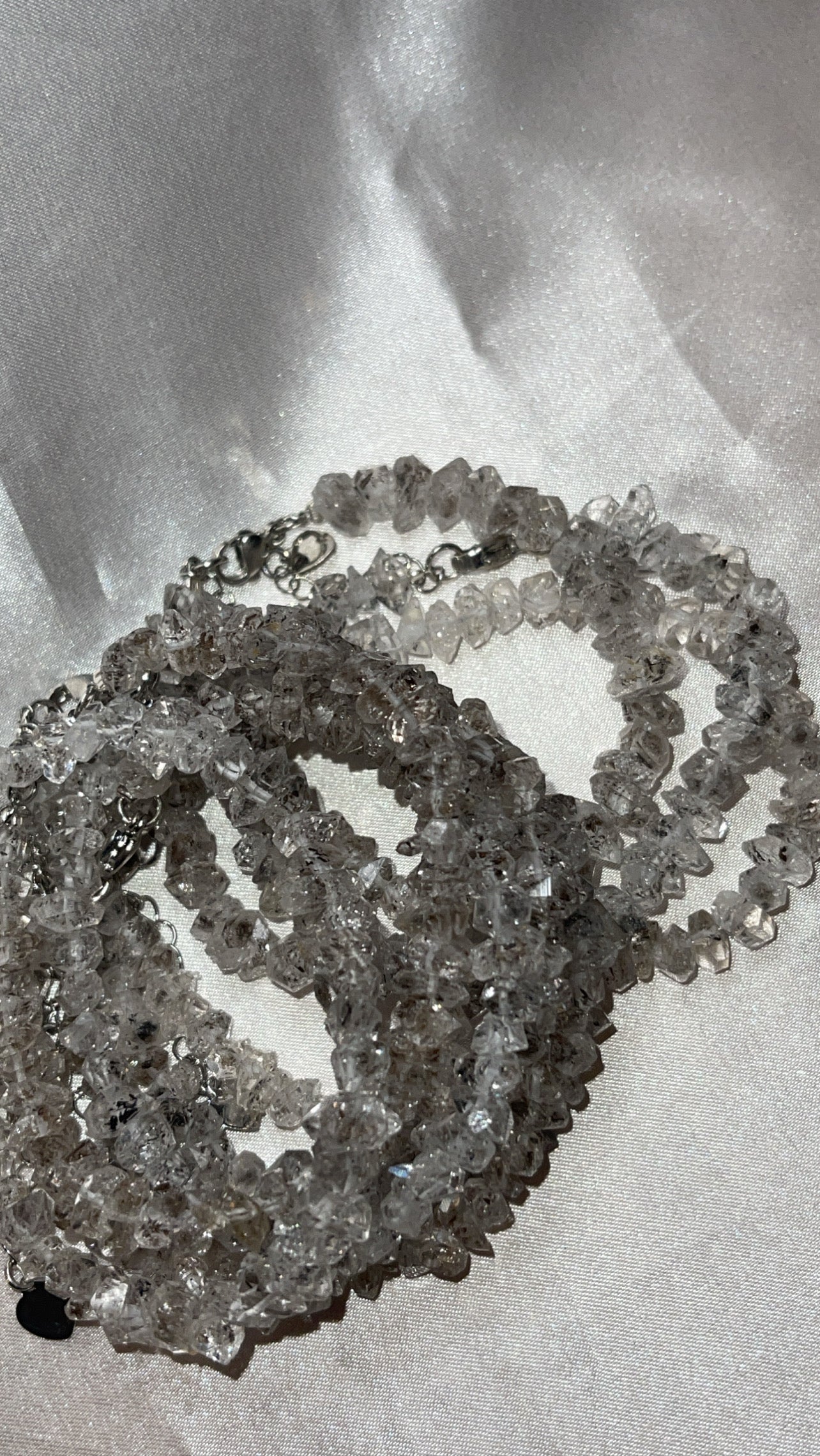 Herkimer Diamond Adjustable Bracelet