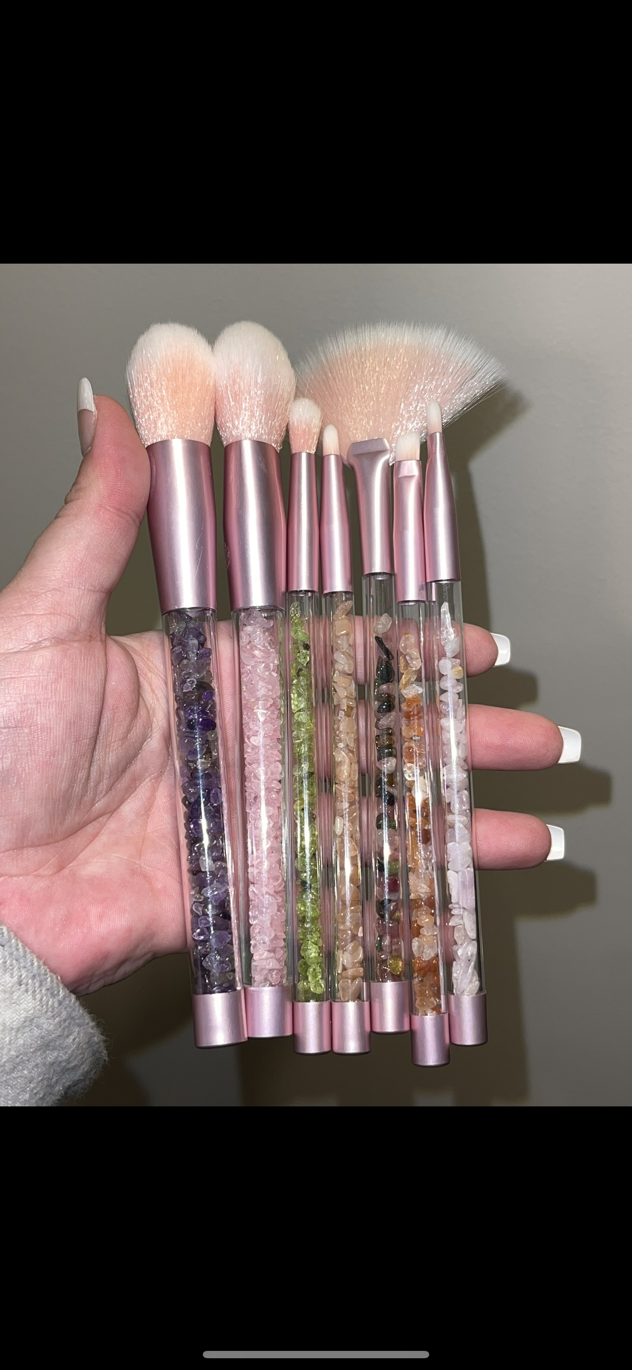 Crystal Makeup Brush Sets