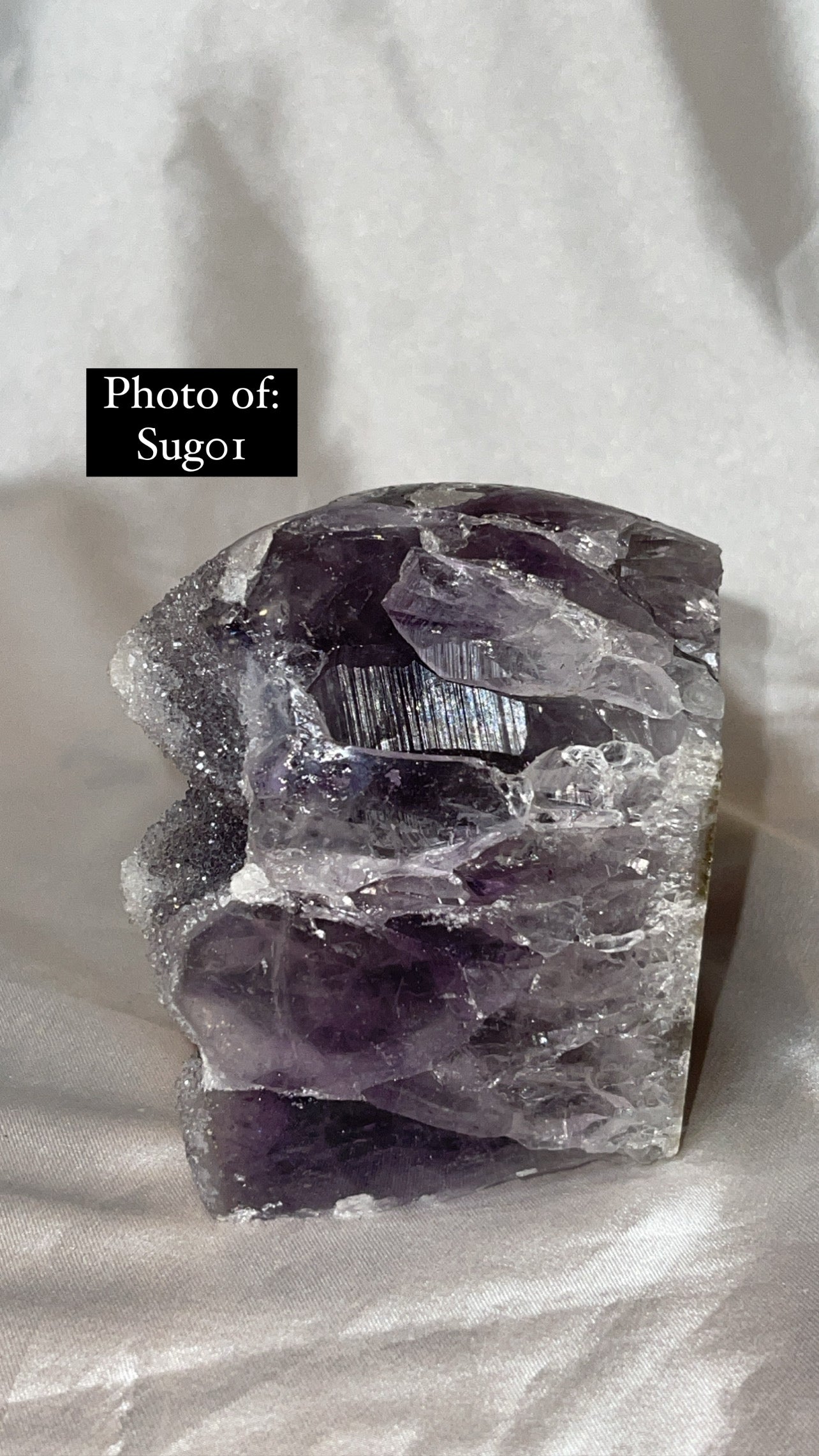 Sugar Amethyst Large Cutbase