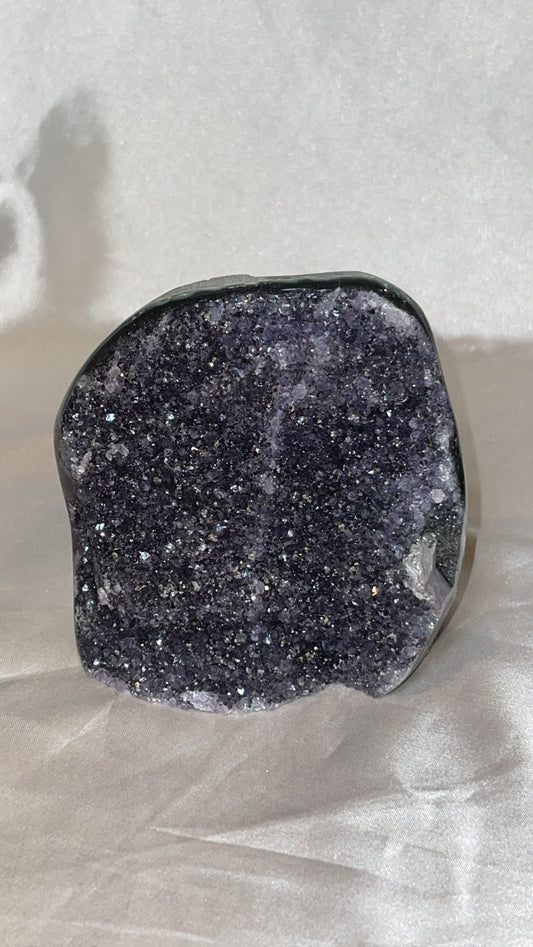 Druzy Galaxy Amethyst AAA Large Cutbase