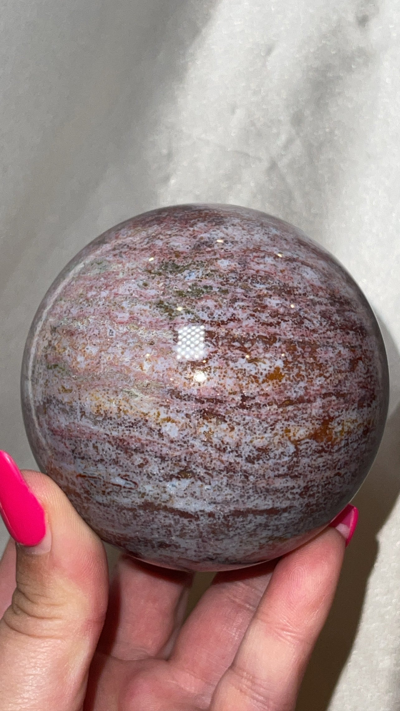 Ocean Jasper AAA Large Sphere (74mm)
