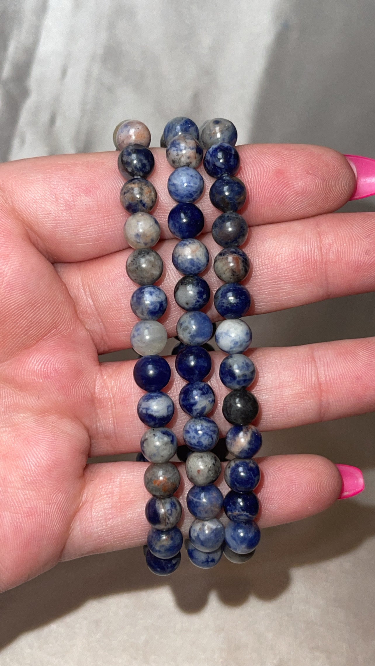 Sunset Sodalite 6mm Bracelet