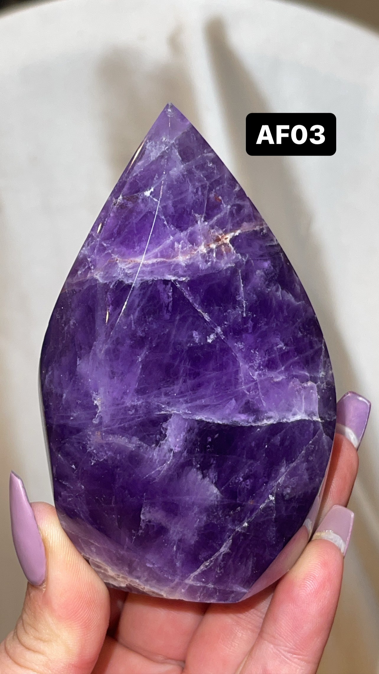 Amethyst AAA Flame (only 1 left!)