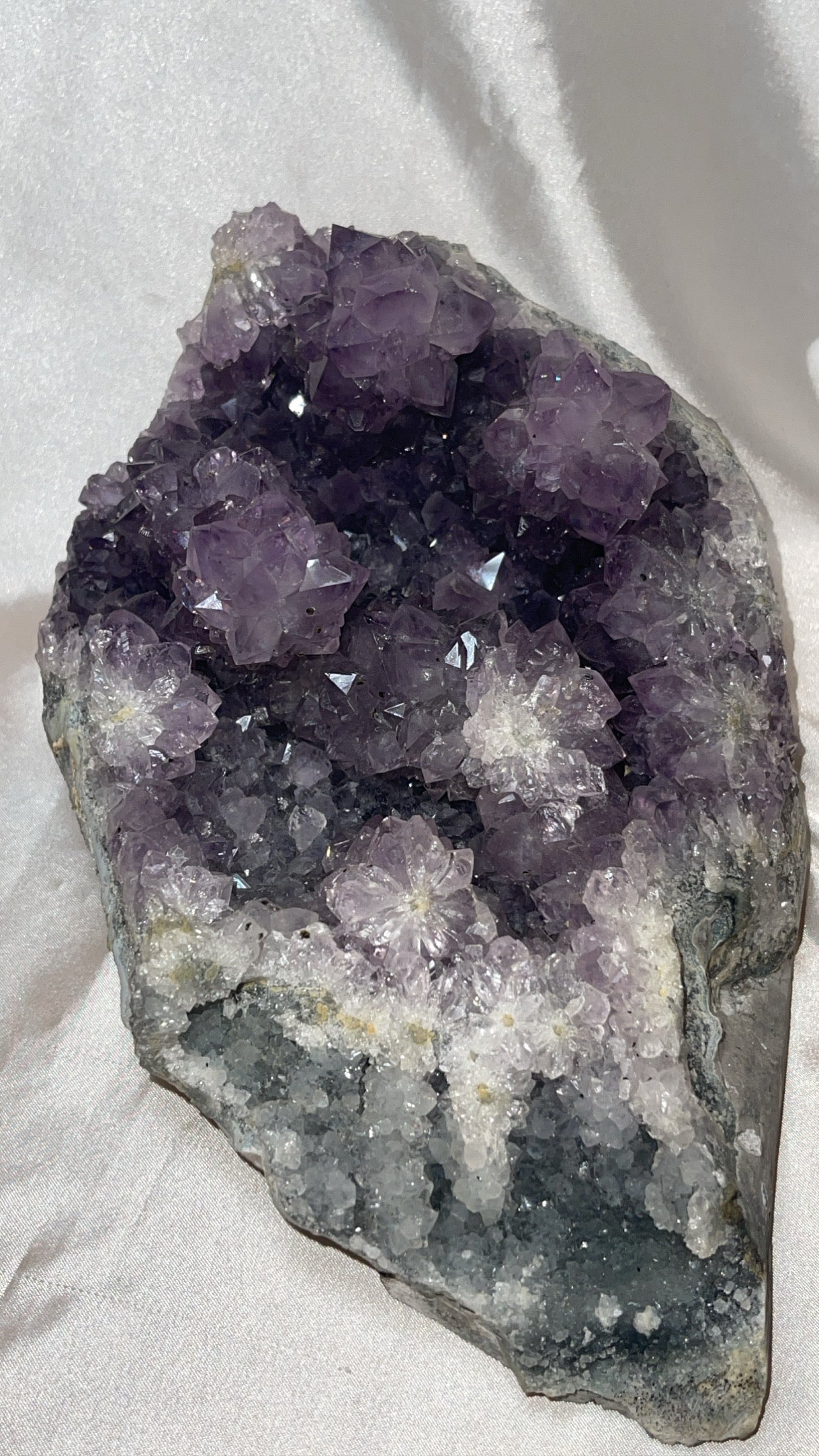 Amethyst Stalachtite Geode XXXL Display