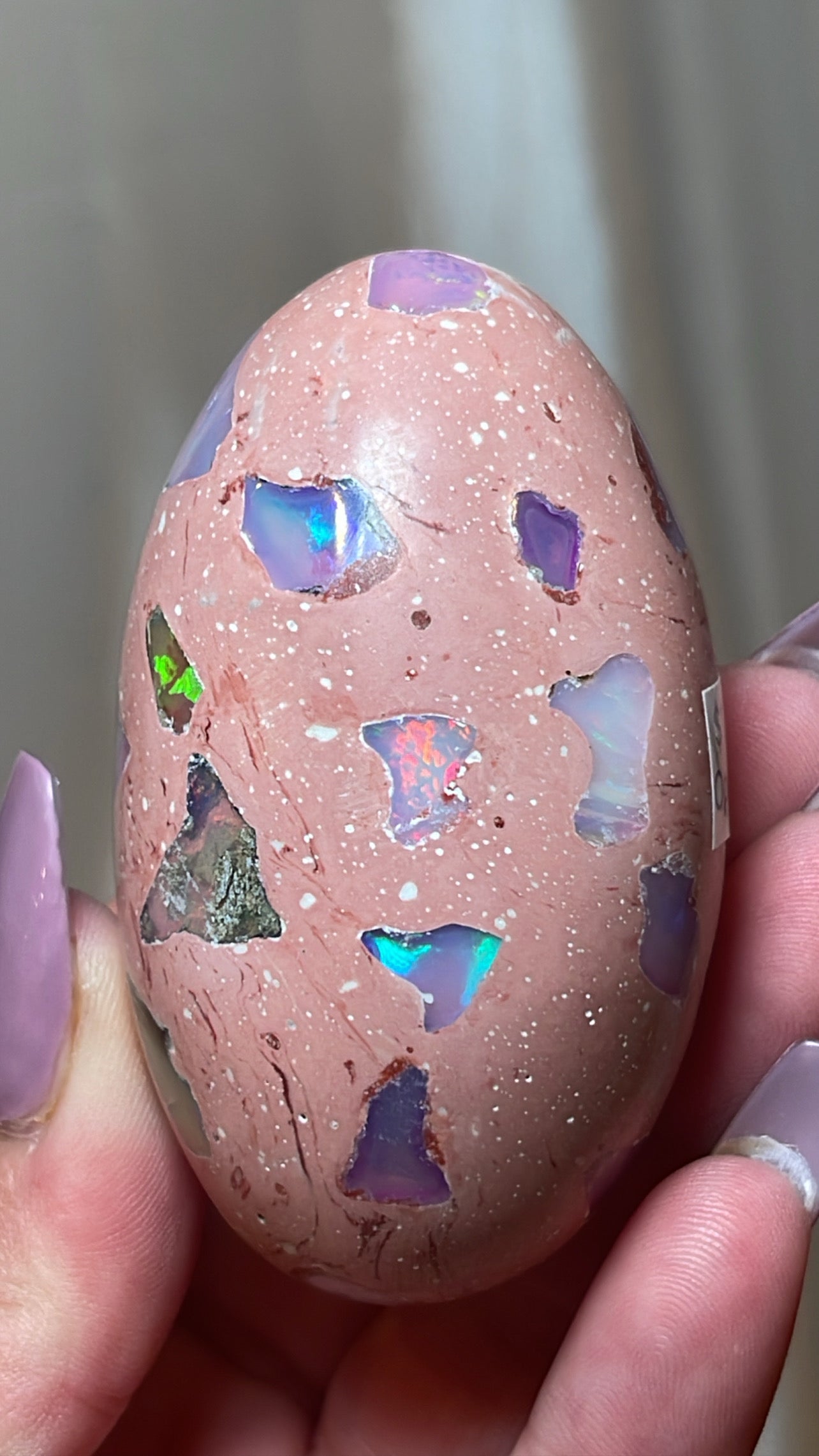 Mexican Fire Opal AAA Egg