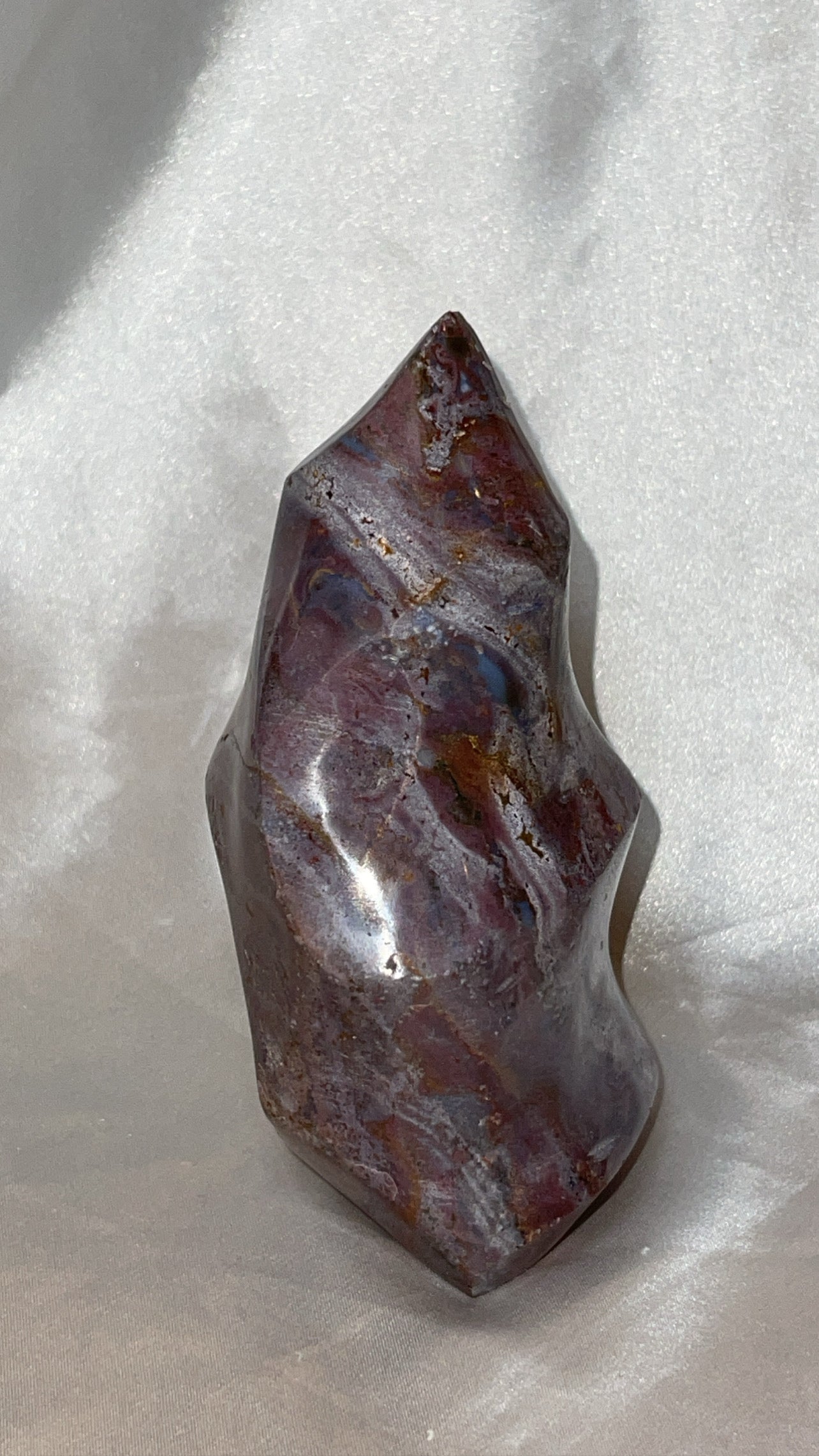 Pink/Purple Ocean Jasper AAA Large Flame