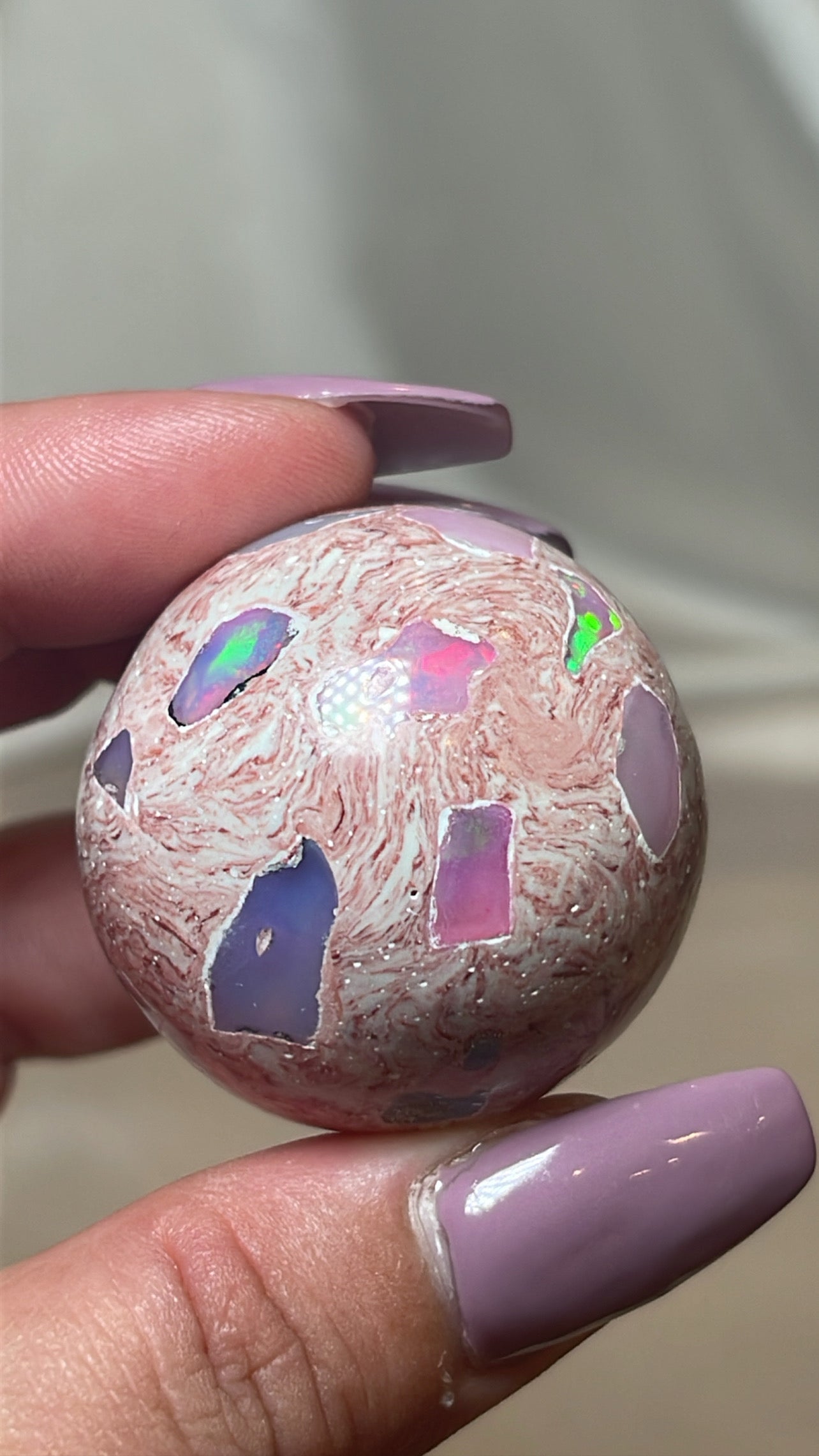 Mexican Fire Opal AAA Sphere