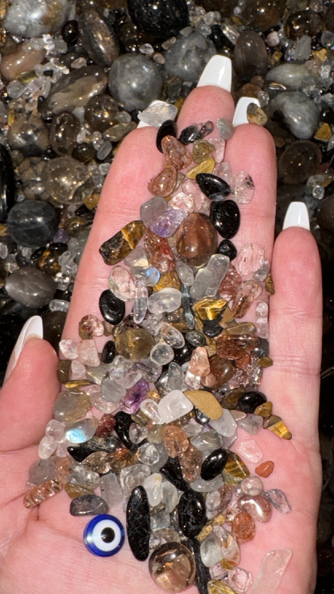 Protection Crystal Confetti Scoop