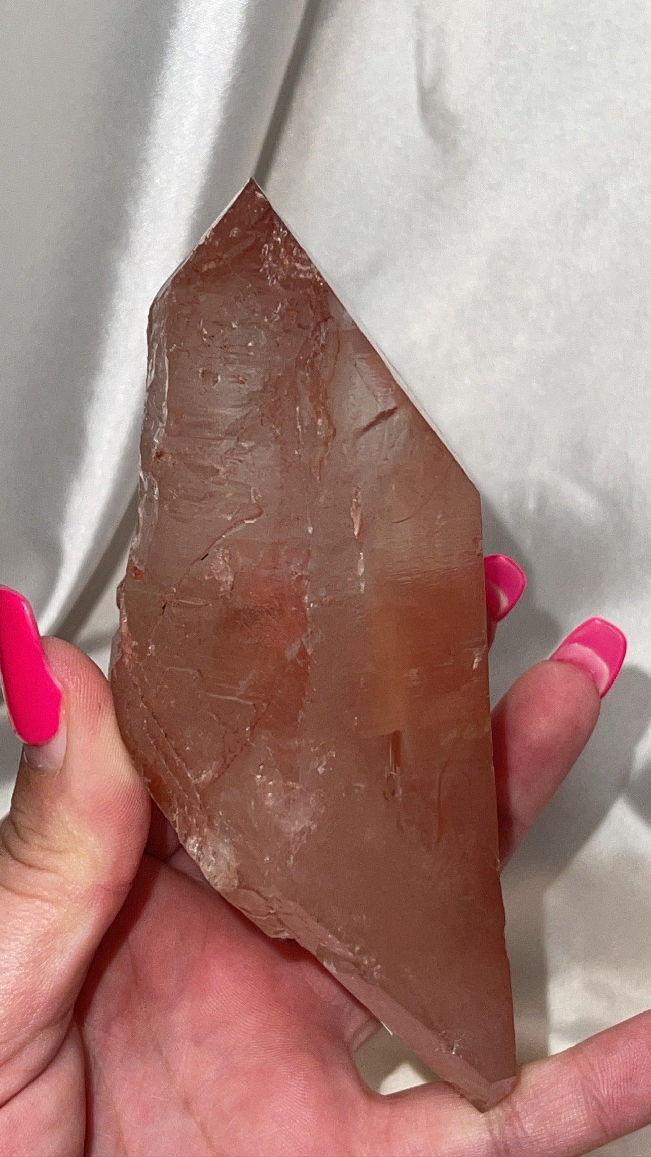 Scarlet Temple Lemurian XL Double Terminated Point