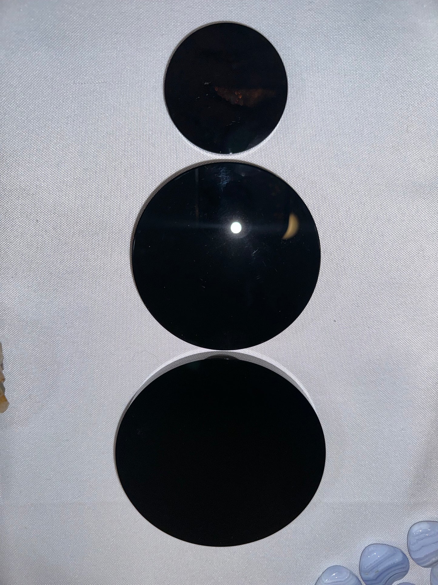 Obsidian Scrying Mirror
