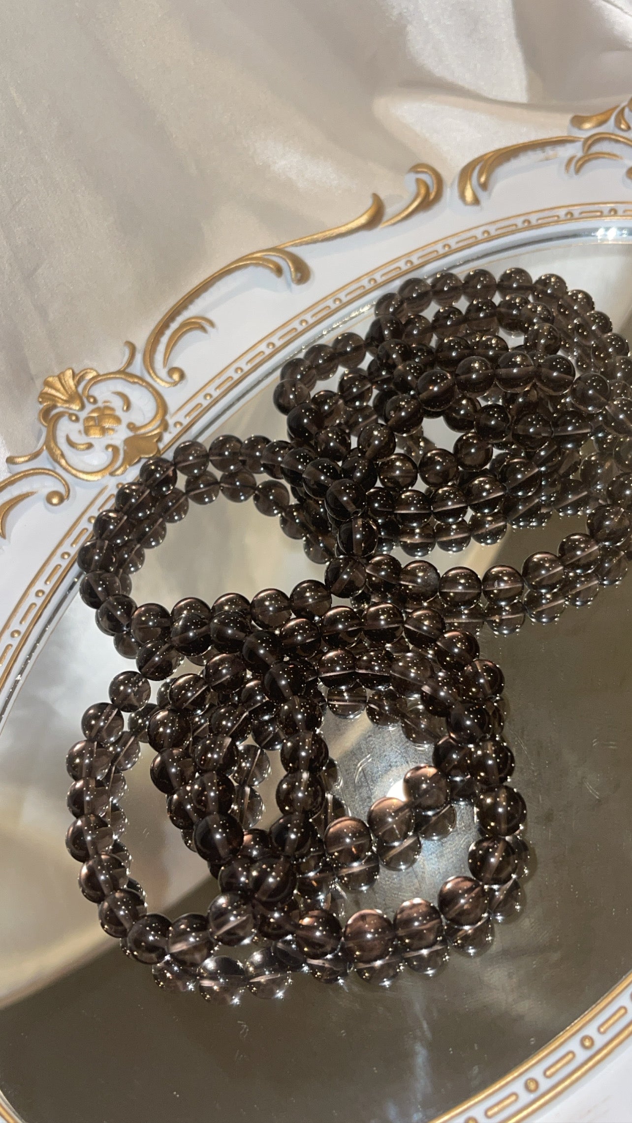 Ice Obsidan Bracelet 10mm