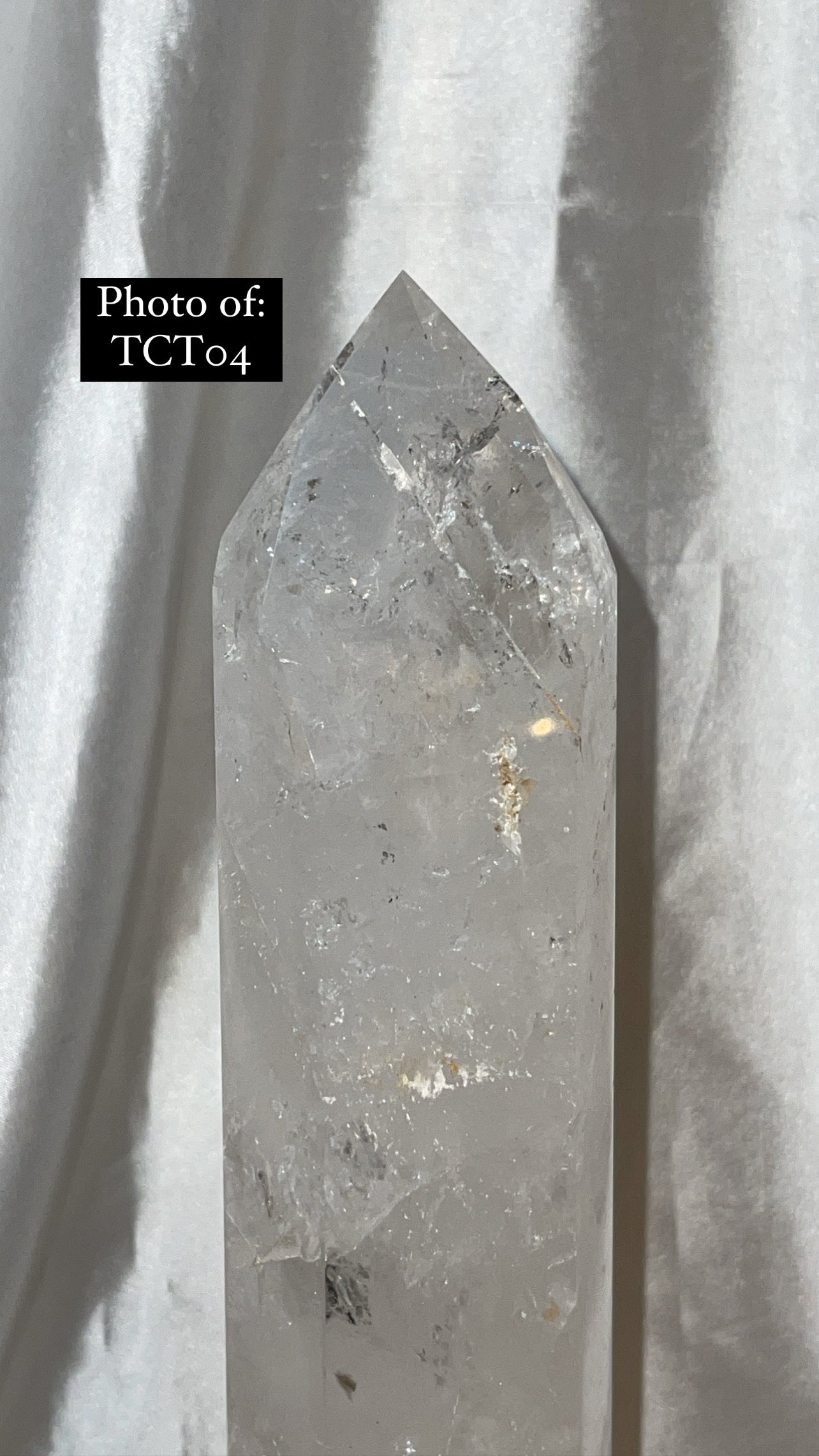 Clear Quartz AAA XXL Tower