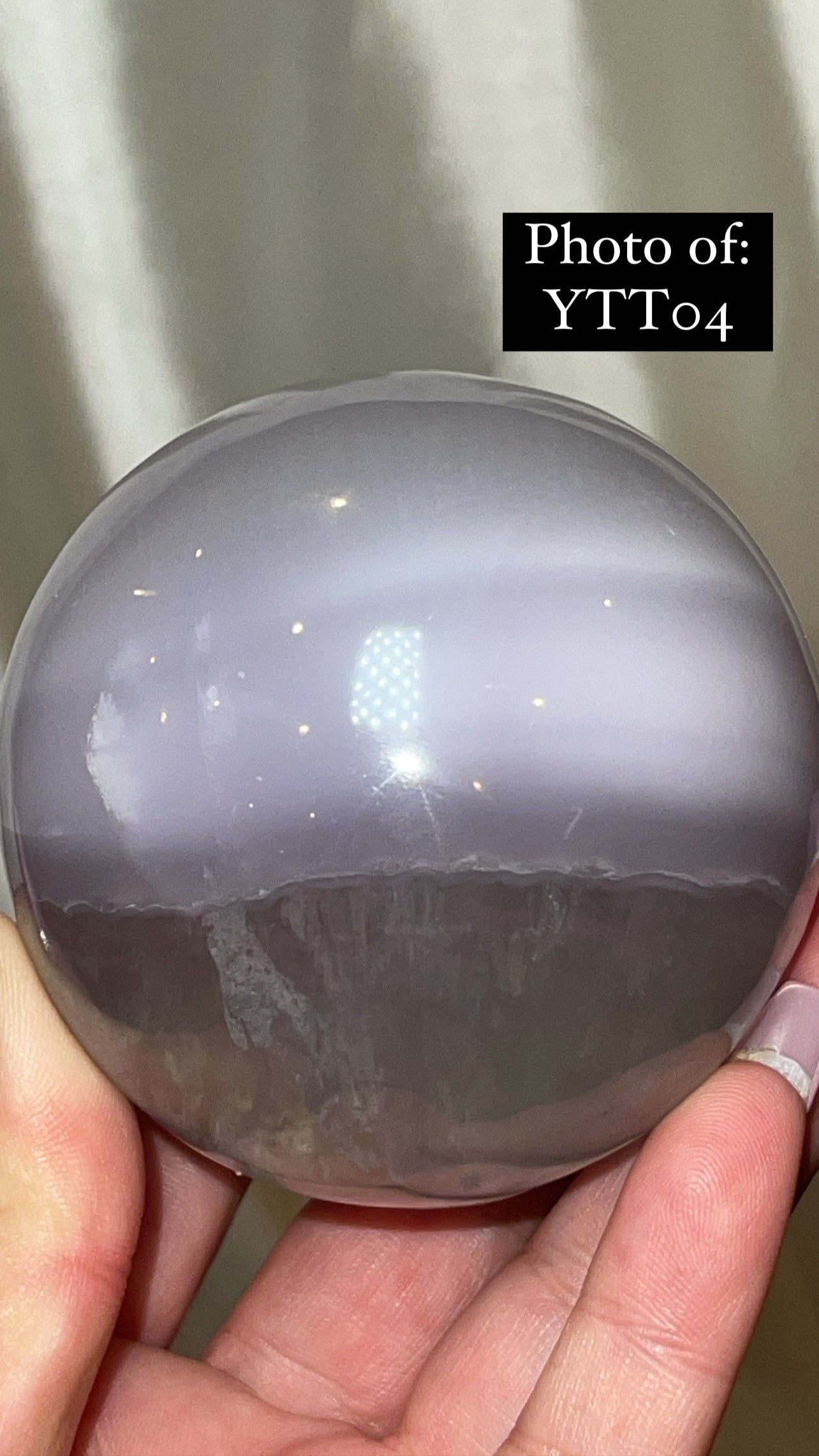 Yttrium Fluorite XL Sphere