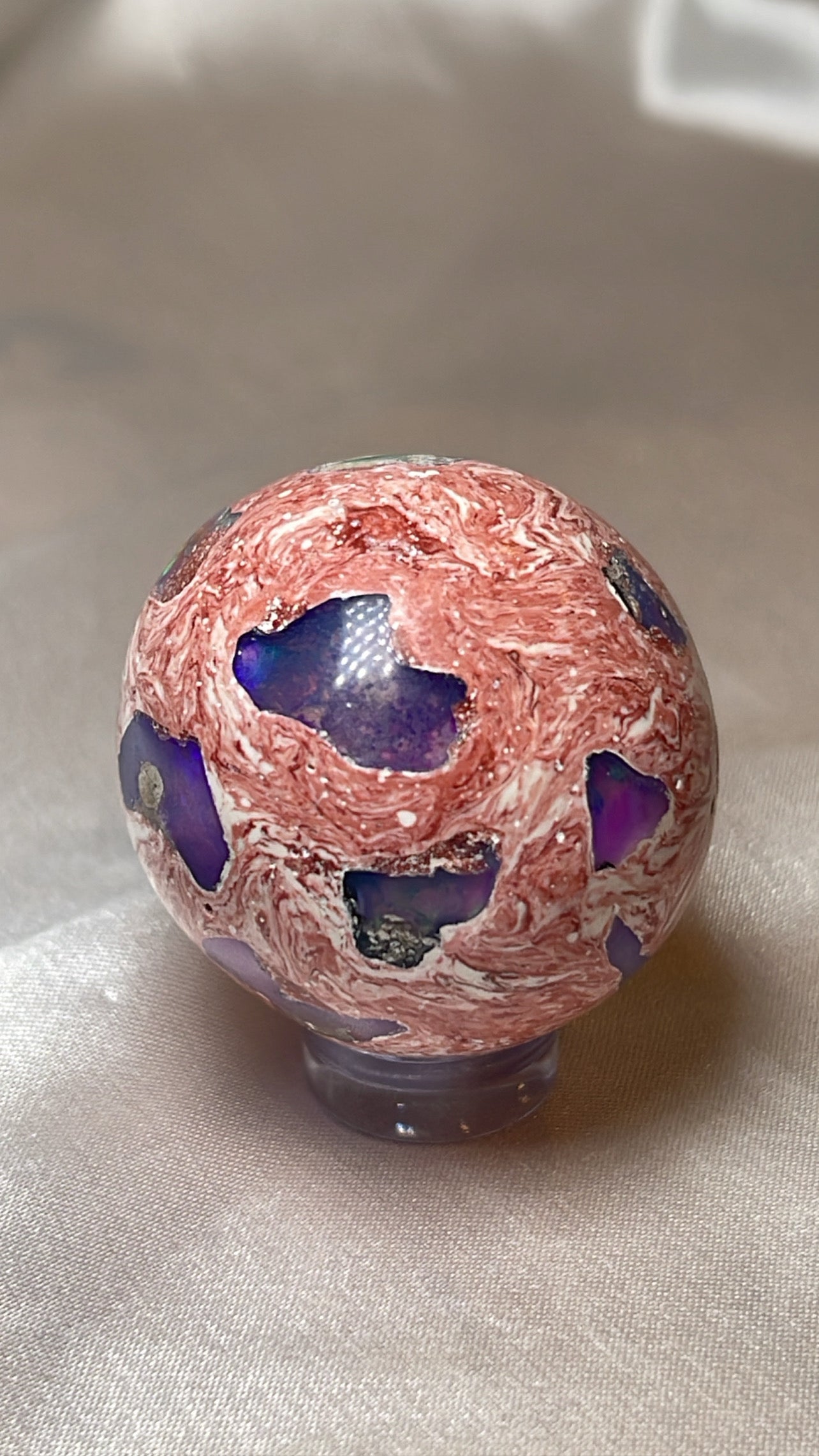 Mexican Fire Opal AAA Sphere