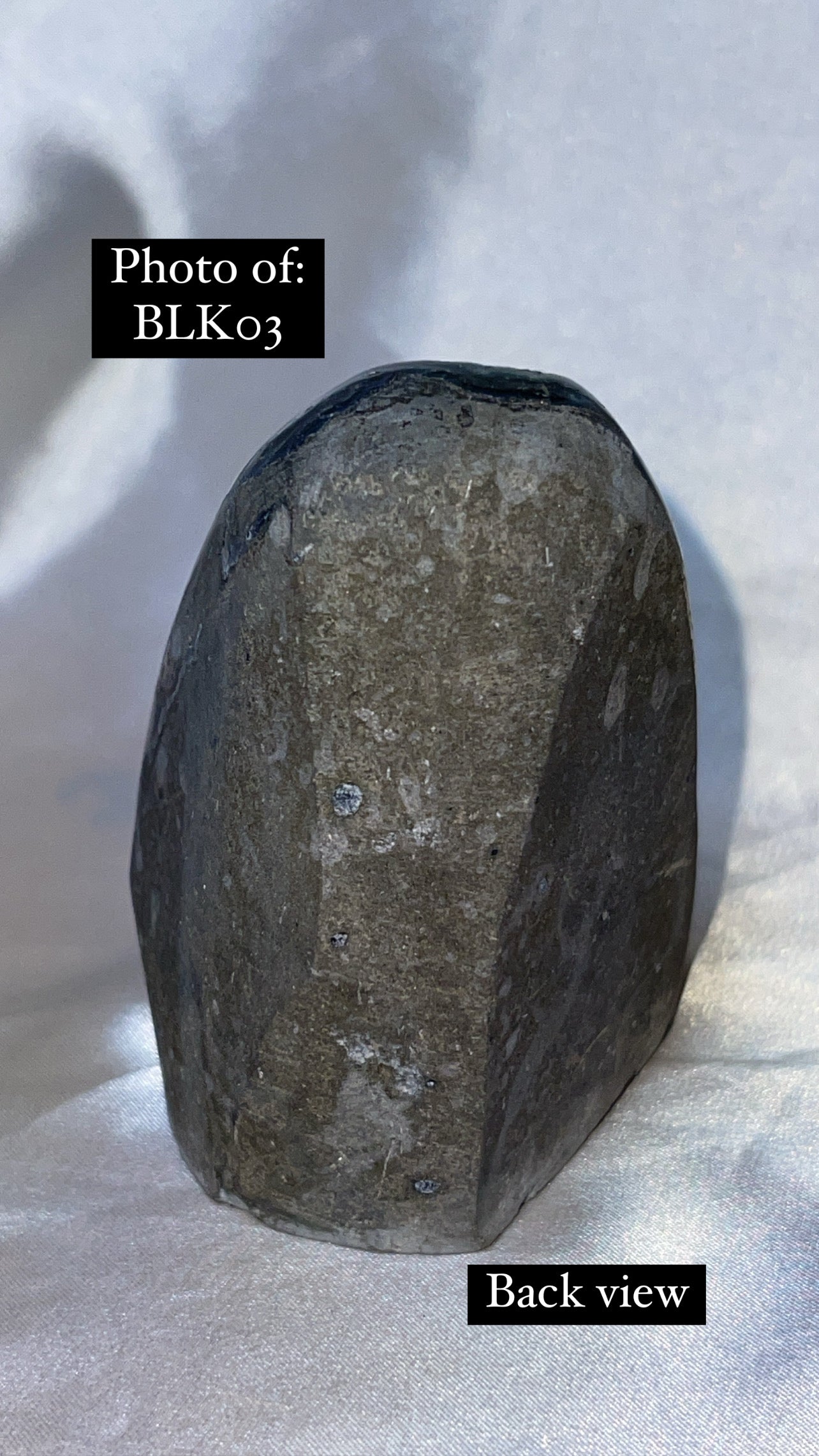 Black Amethyst Cut Base