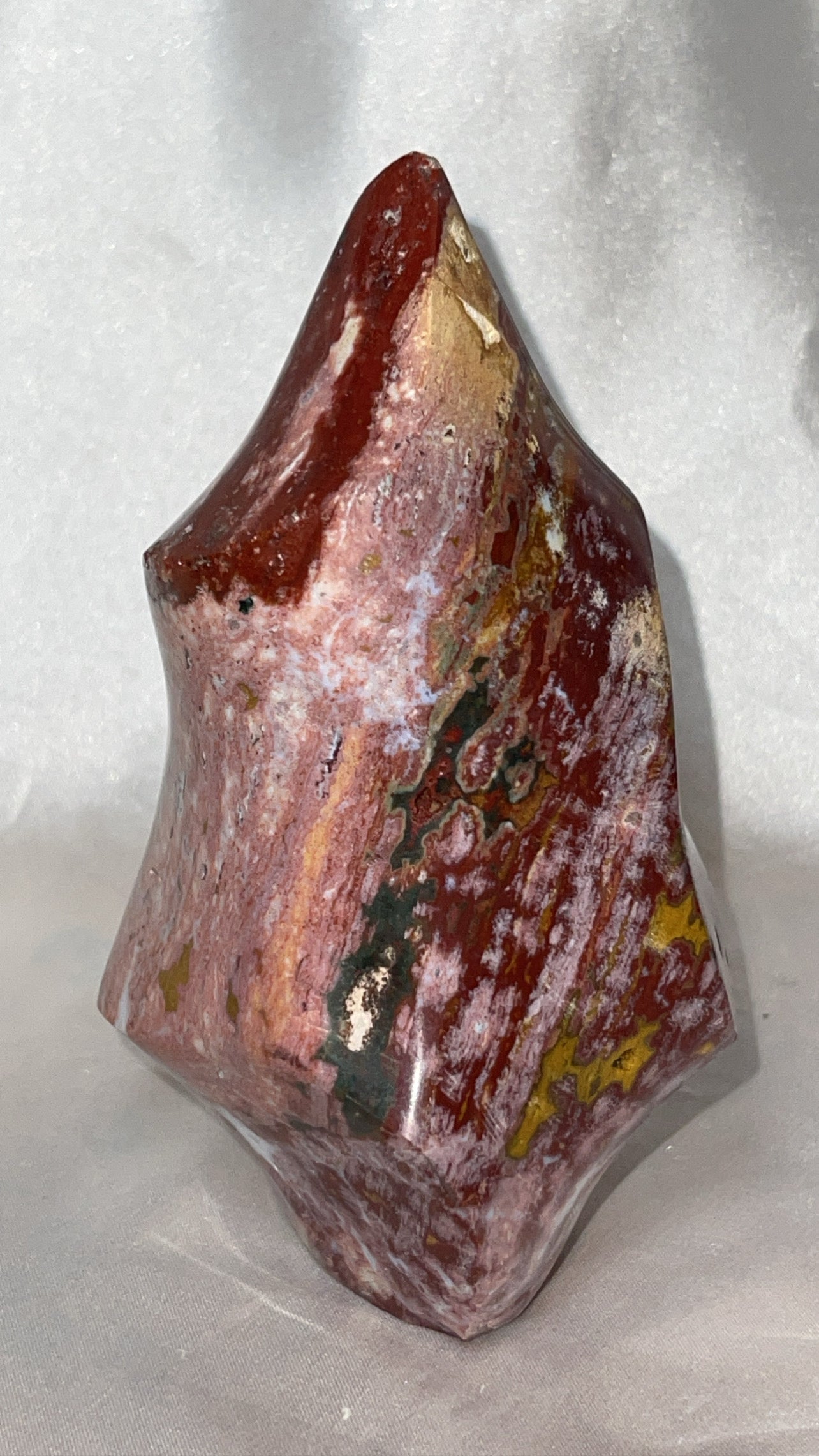 Pink Ocean Jasper AAA Large Flame