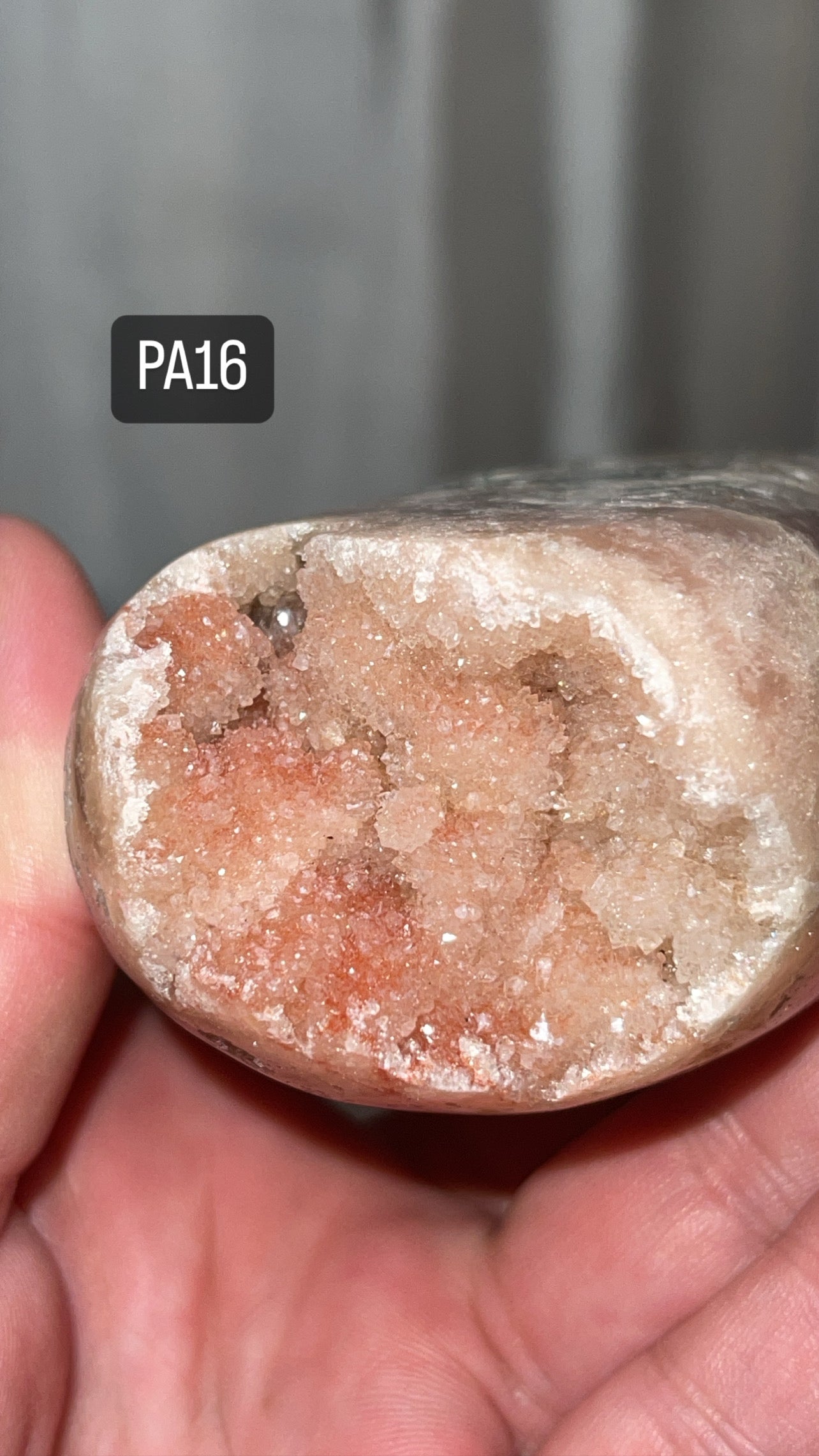 Pink Amethyst XL Palmstone