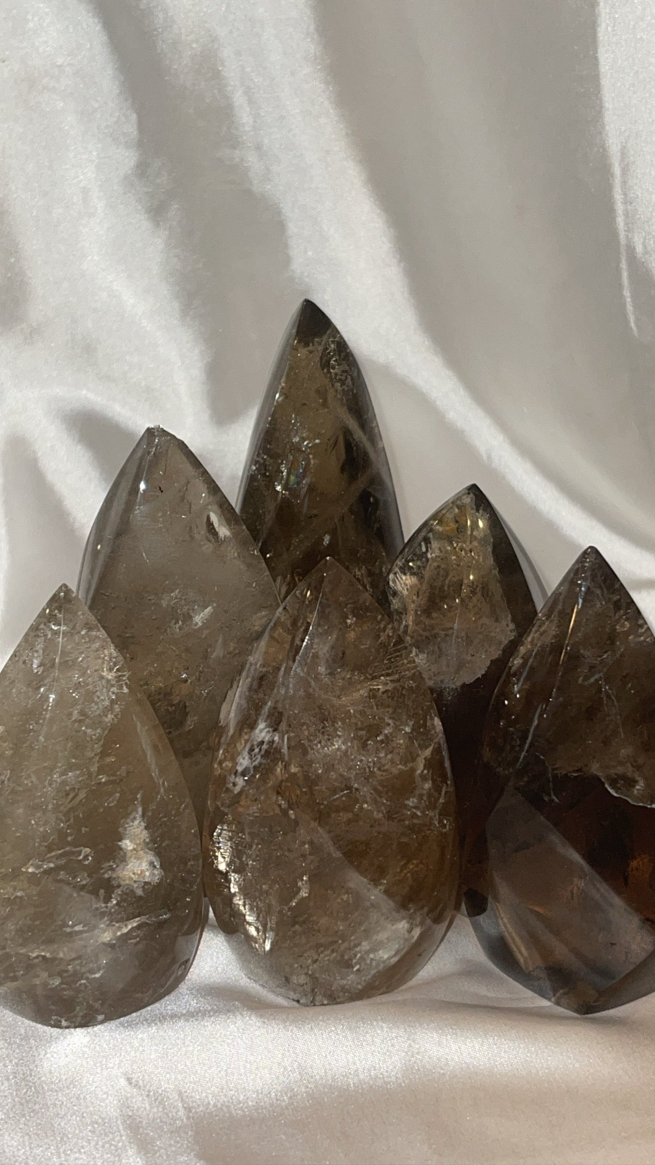 Smoky Quartz AAA Flame