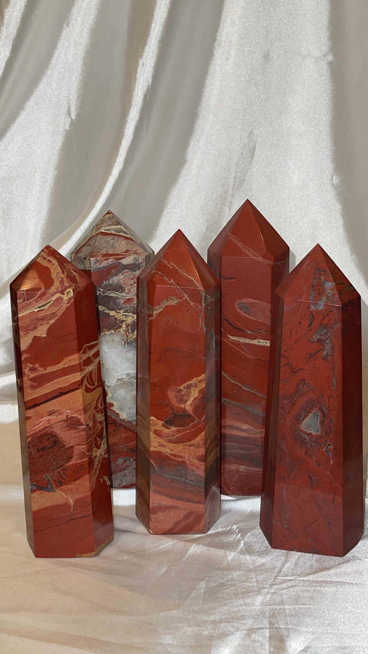 Red Jasper Large Tower