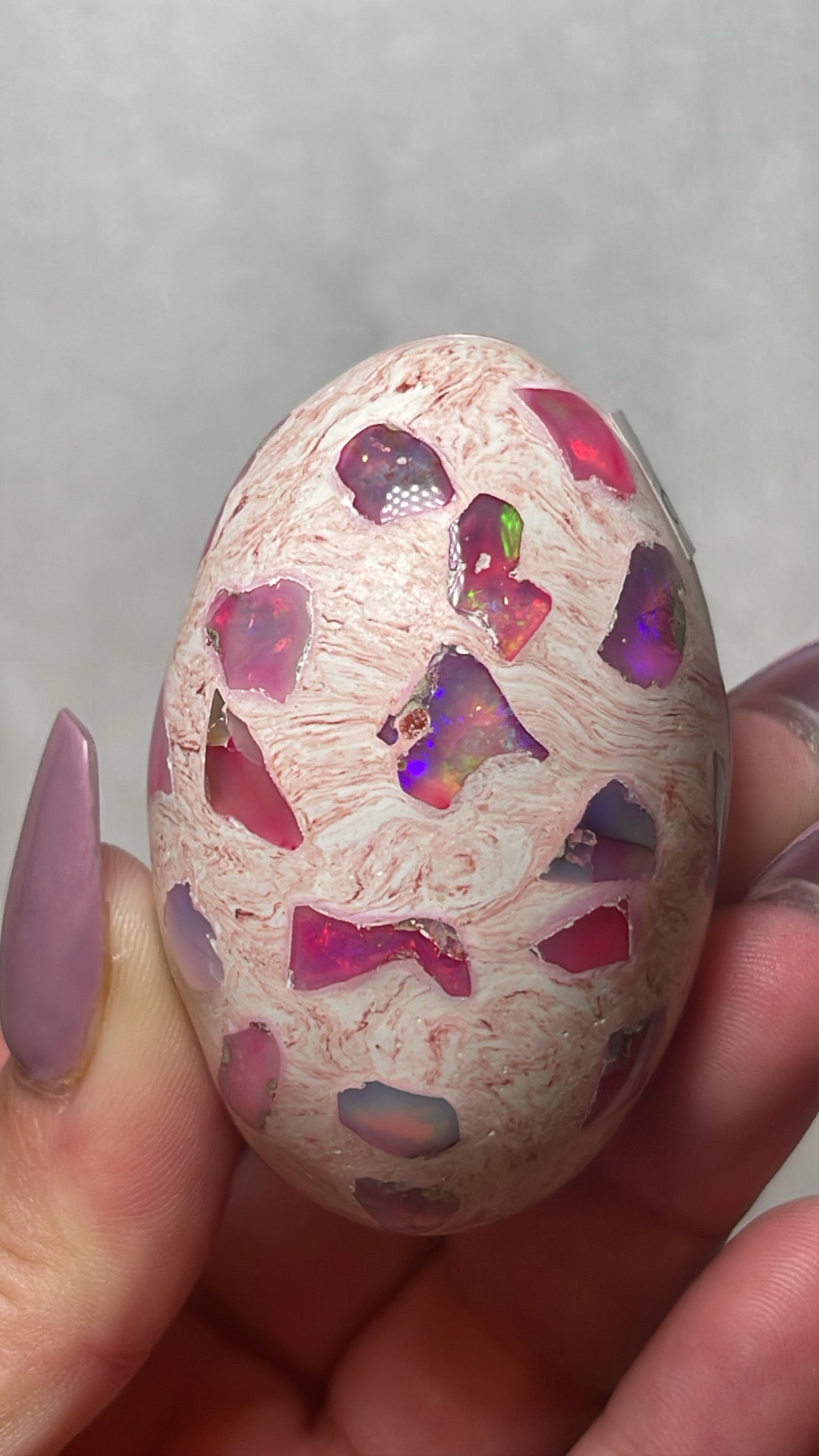 Mexican Fire Opal AAA Egg