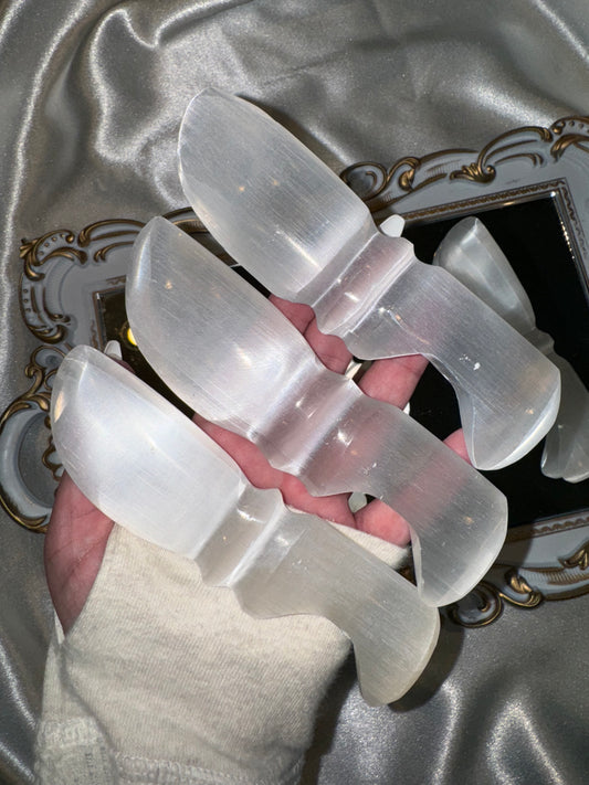 Selenite Knife