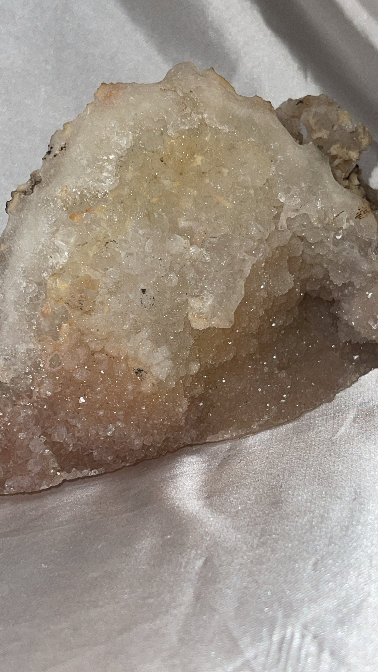 Druzy Pink Amethyst Large Cut Base