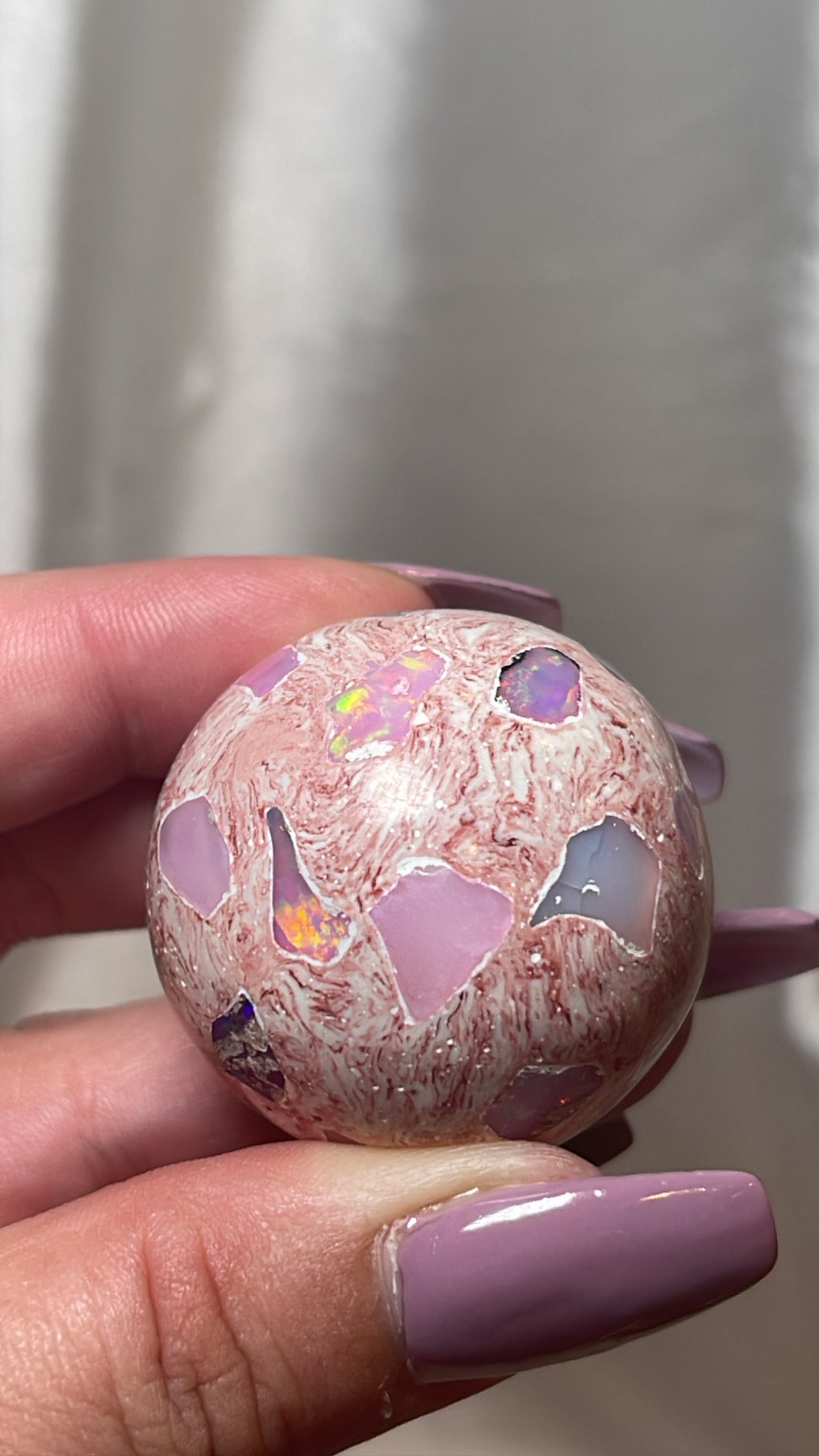 Mexican Fire Opal AAA Sphere