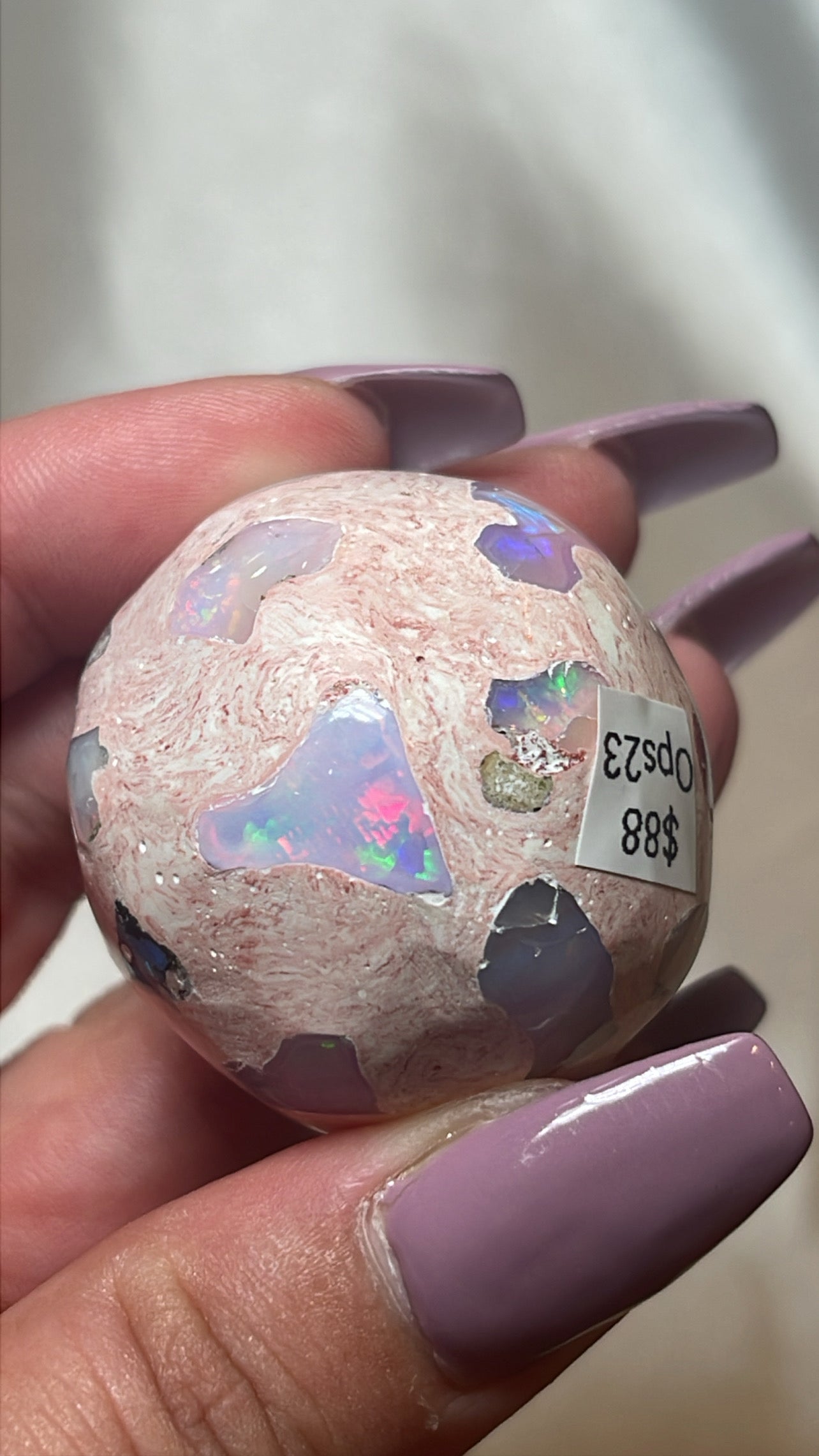 Mexican Fire Opal AAA Sphere