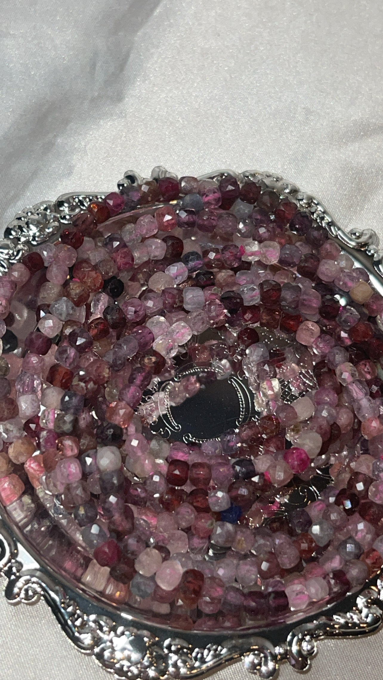 Spinel AAA Faceted Bracelet 4mm