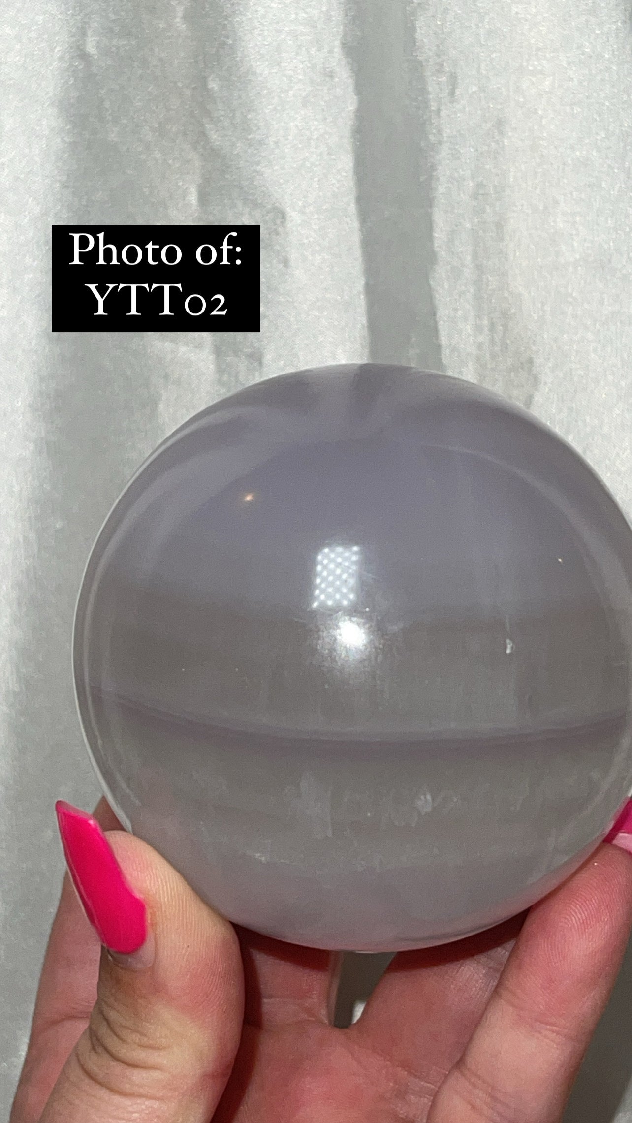 Yttrium Fluorite XL Sphere