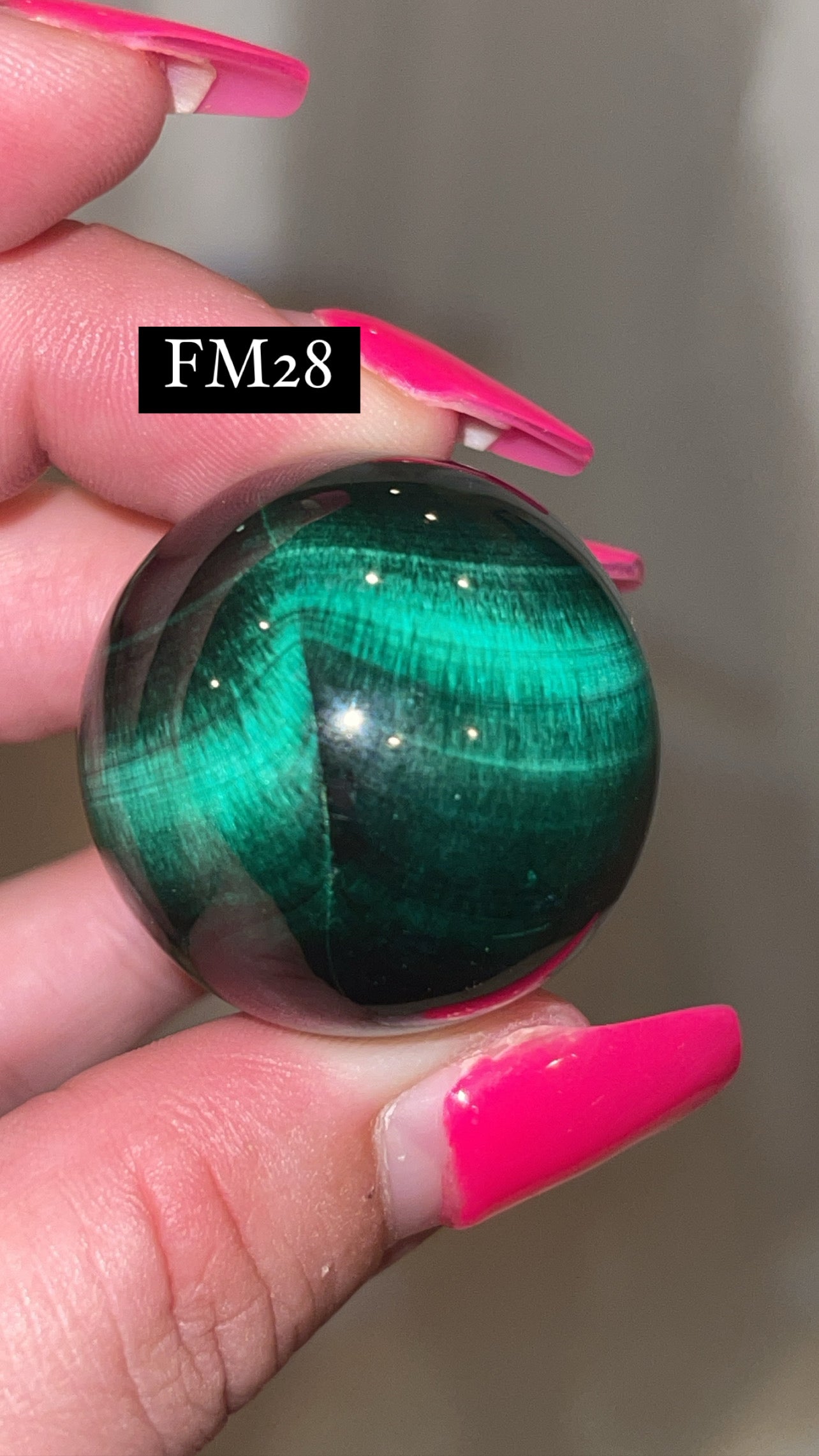 Velvet Fibrous Malachite AAA Sphere