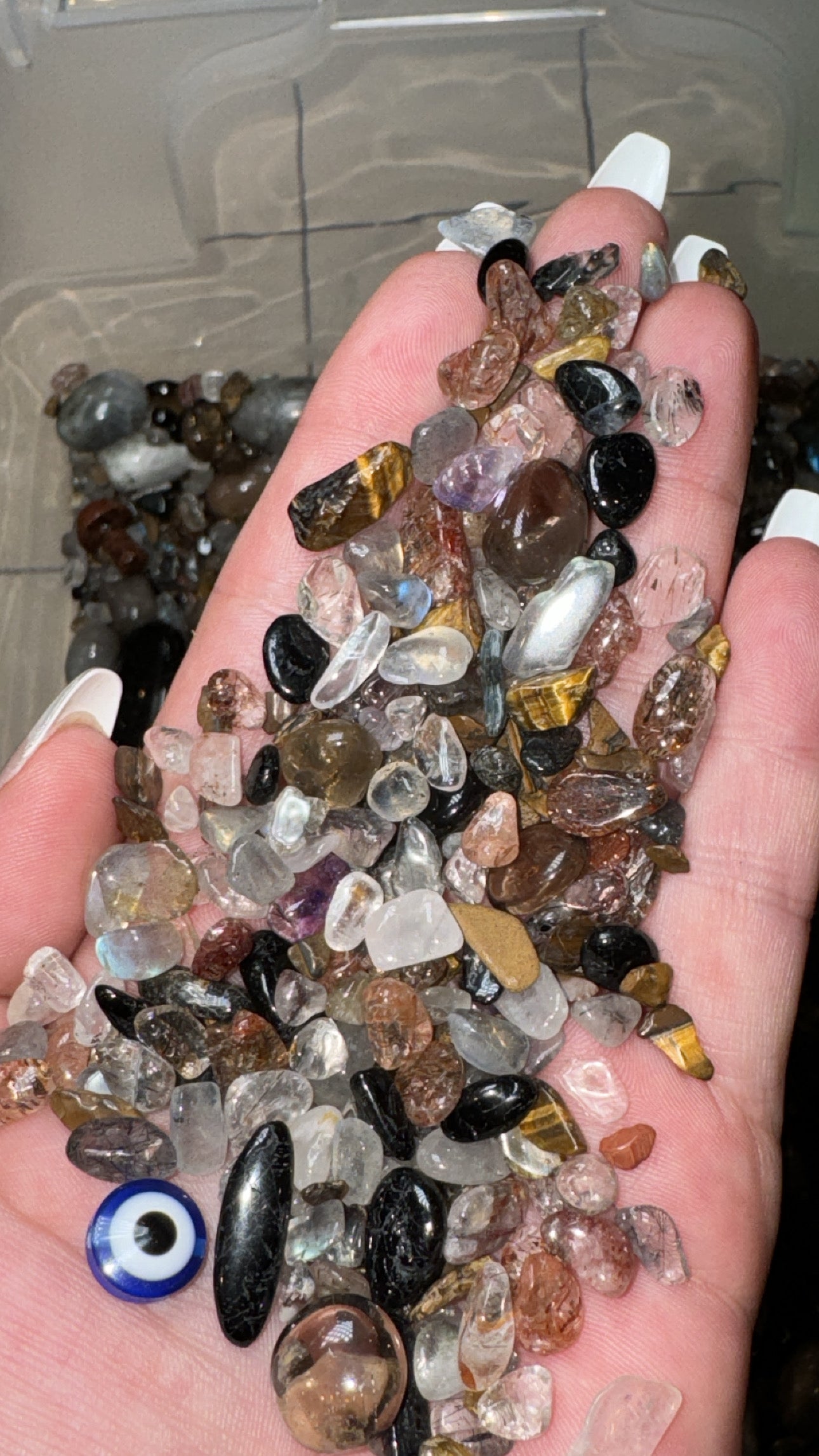 Protection Crystal Confetti Scoop