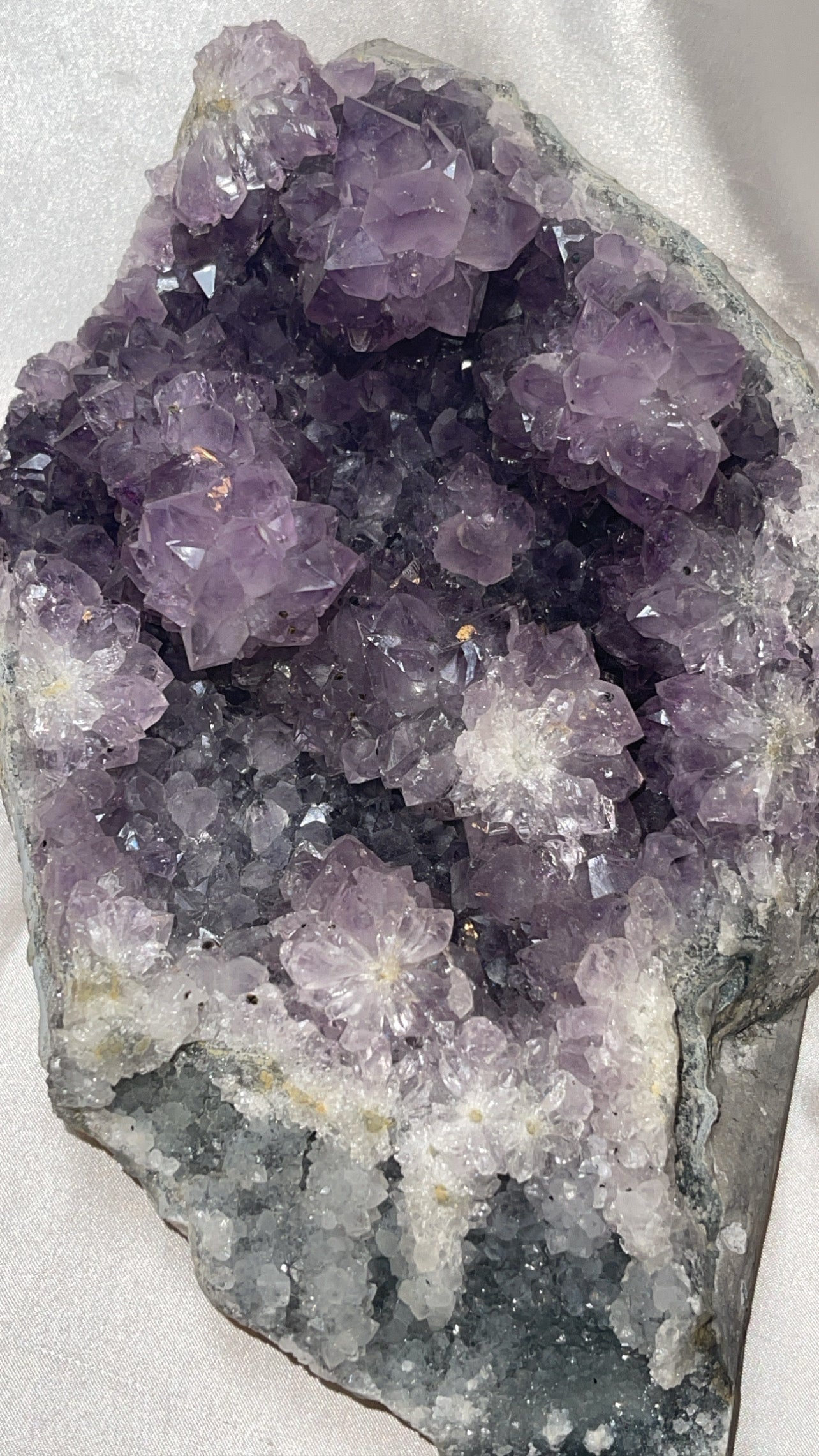 Amethyst Stalachtite Geode XXXL Display