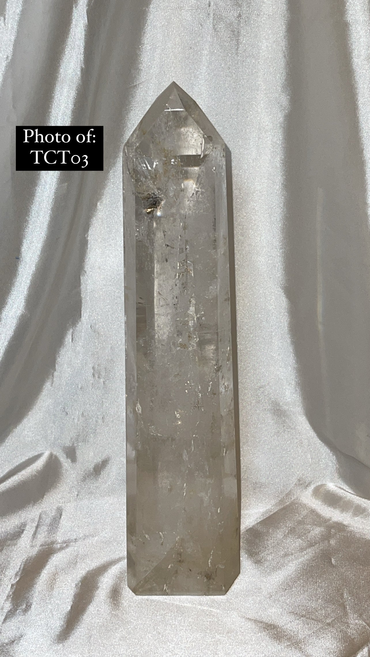 Clear Quartz AAA XXL Tower