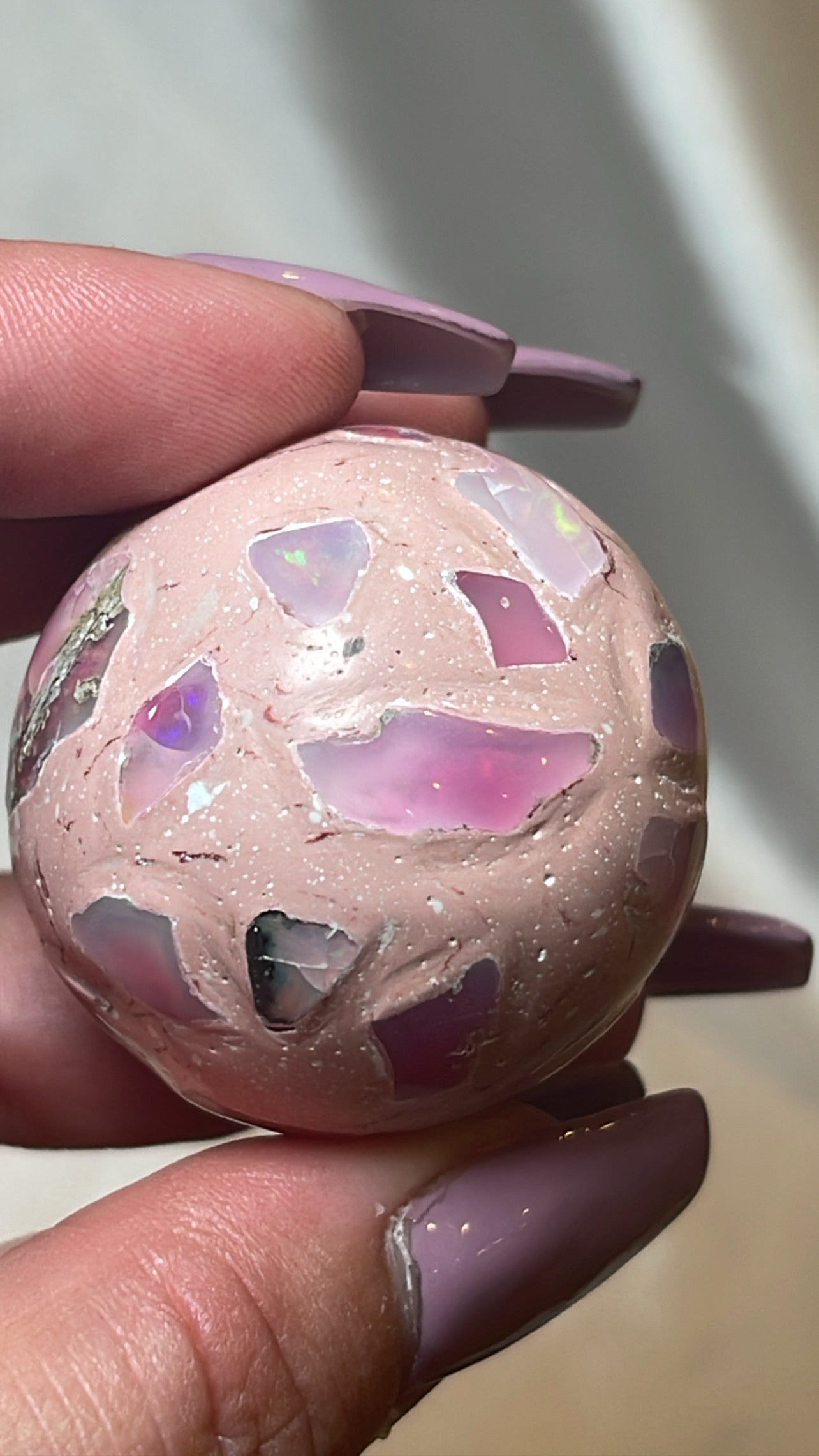 Mexican Fire Opal AAA Sphere