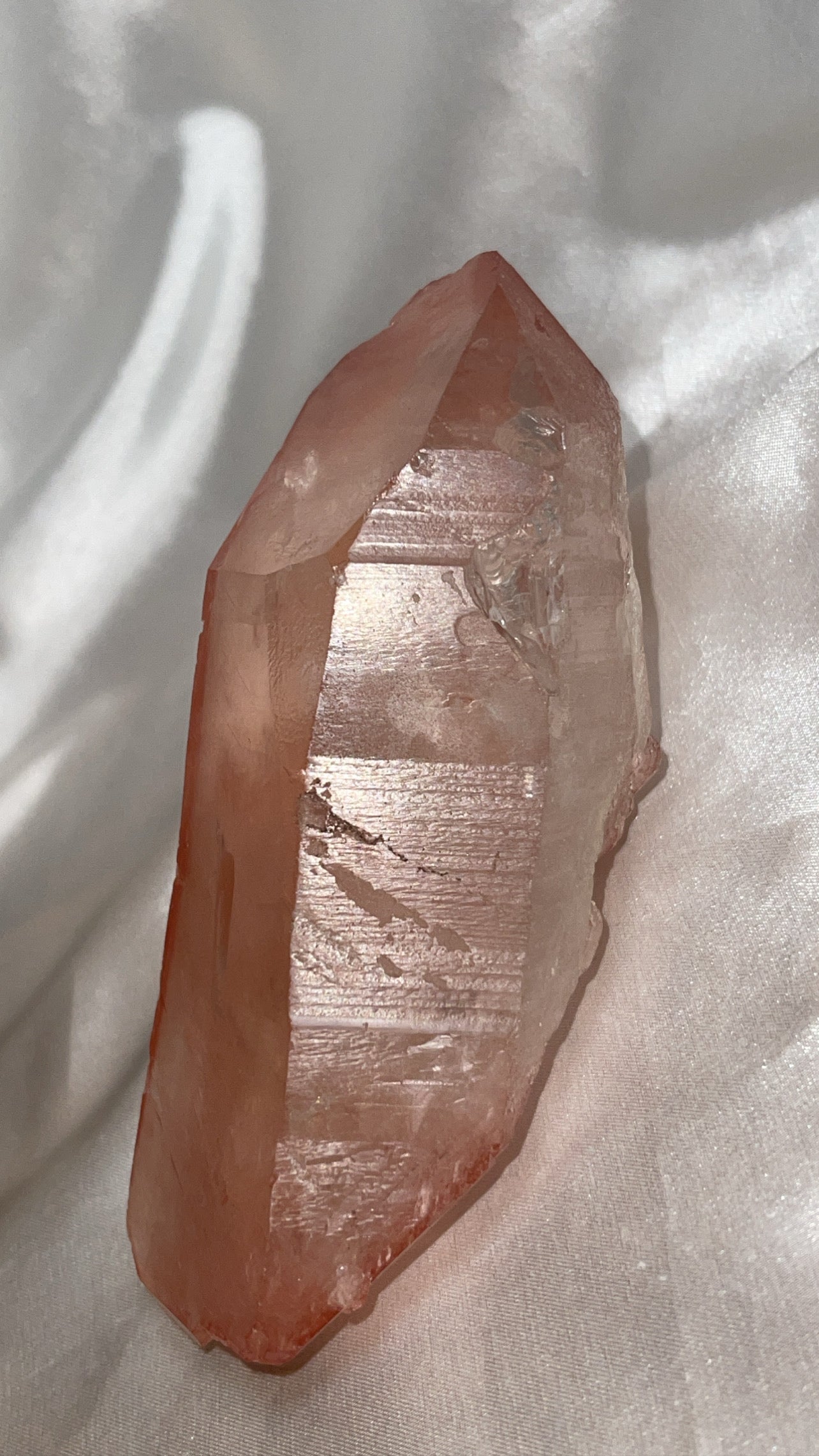 Scarlet Temple Lemurian XL Double Terminated Point