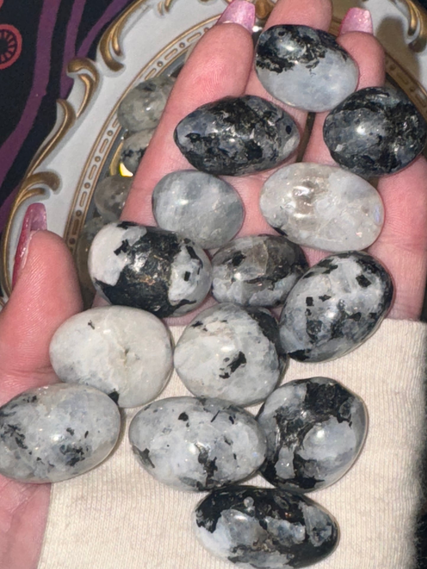 Rainbow Moonstone Tumble