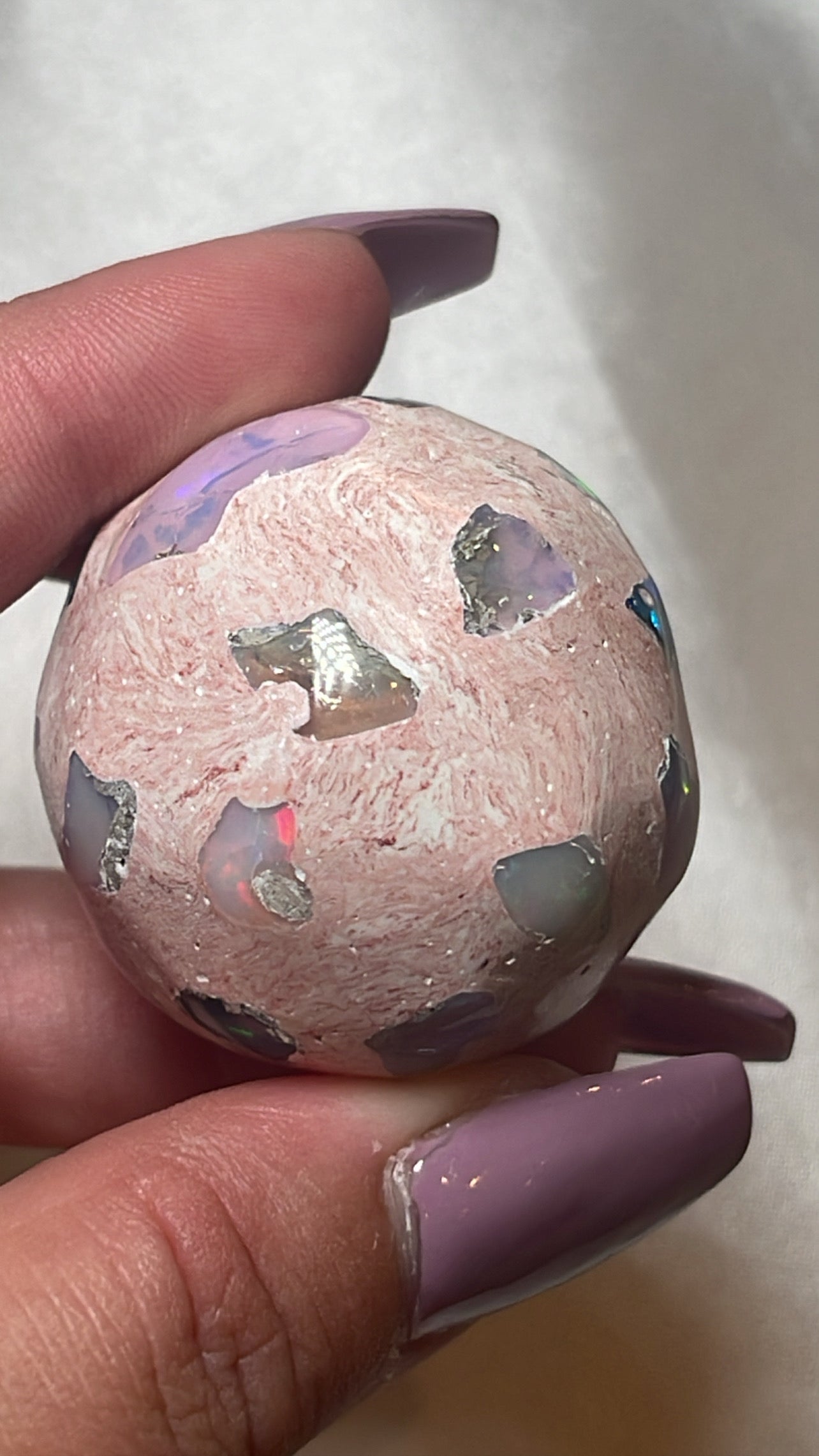 Mexican Fire Opal AAA Sphere