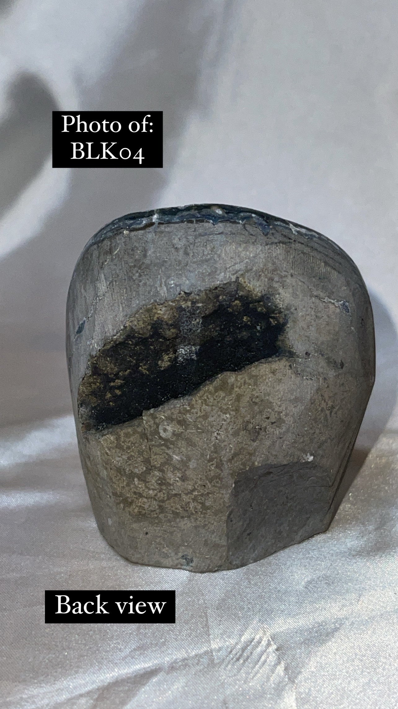 Black Amethyst Cut Base