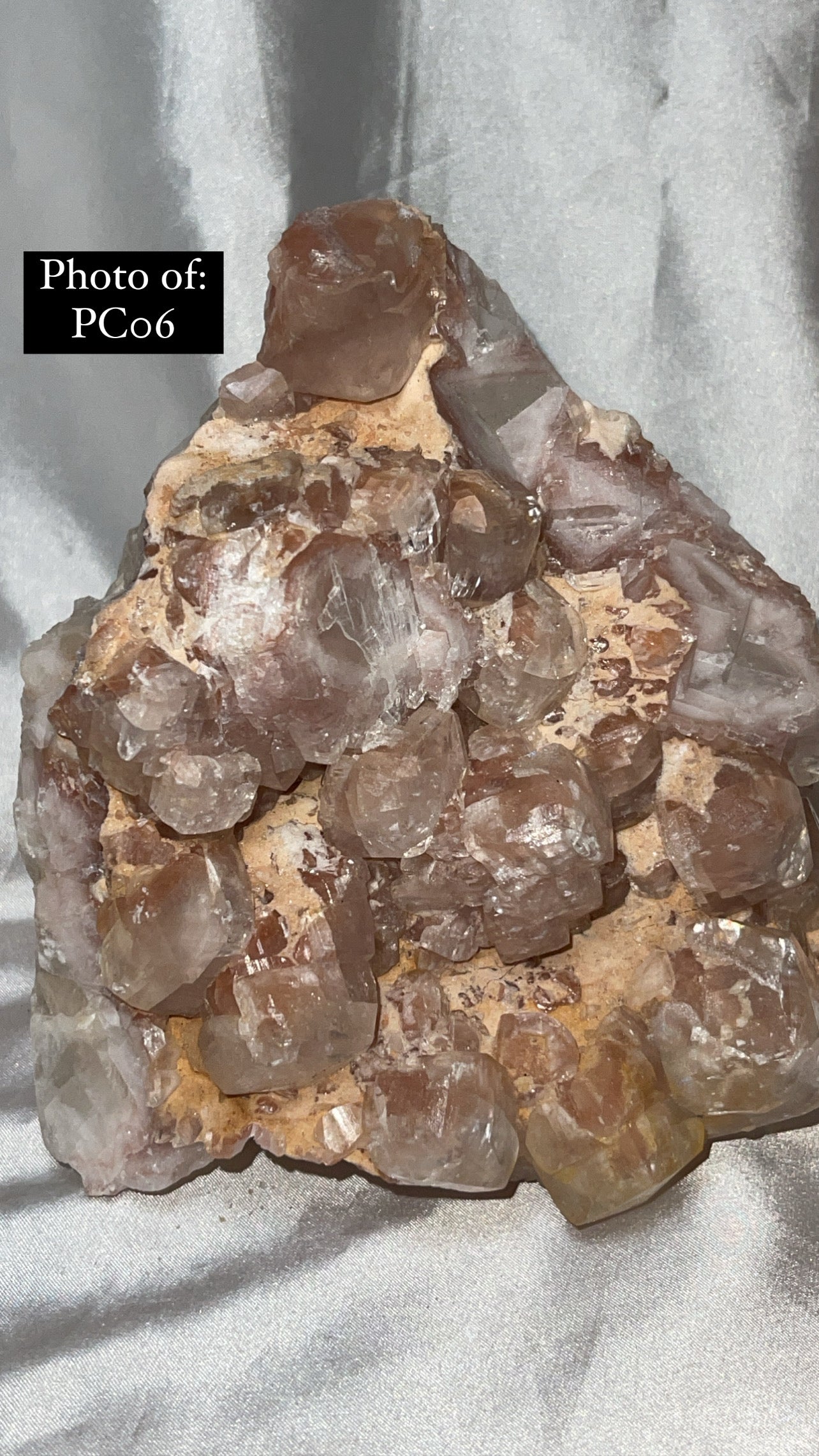 Pink Calcite Large Display Specimen
