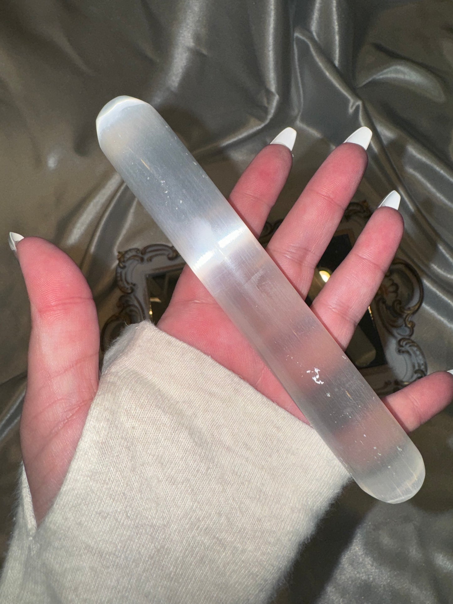 Selenite Wand