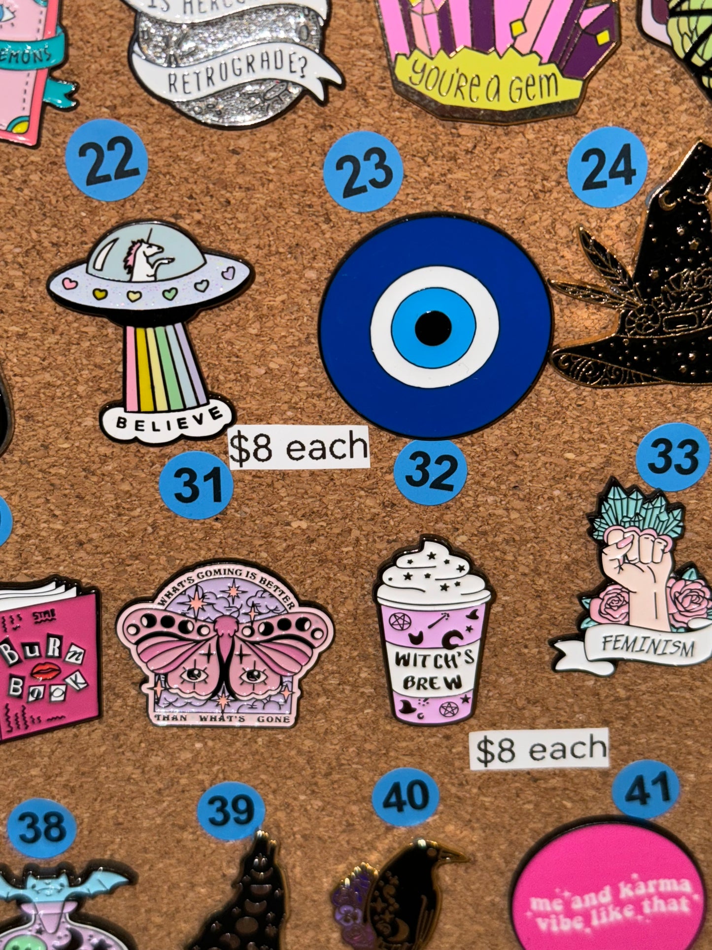 Enamel Pin (Choose Your Own)