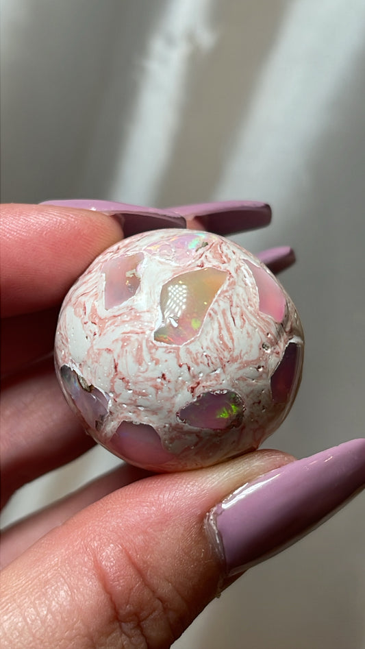 Mexican Fire Opal AAA Sphere