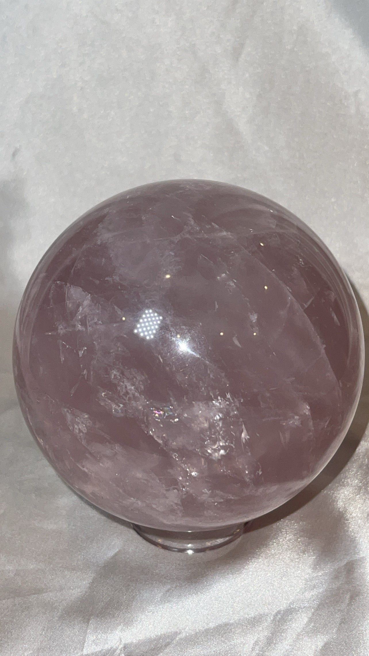 Star Rose Quartz XL Sphere (102mm)