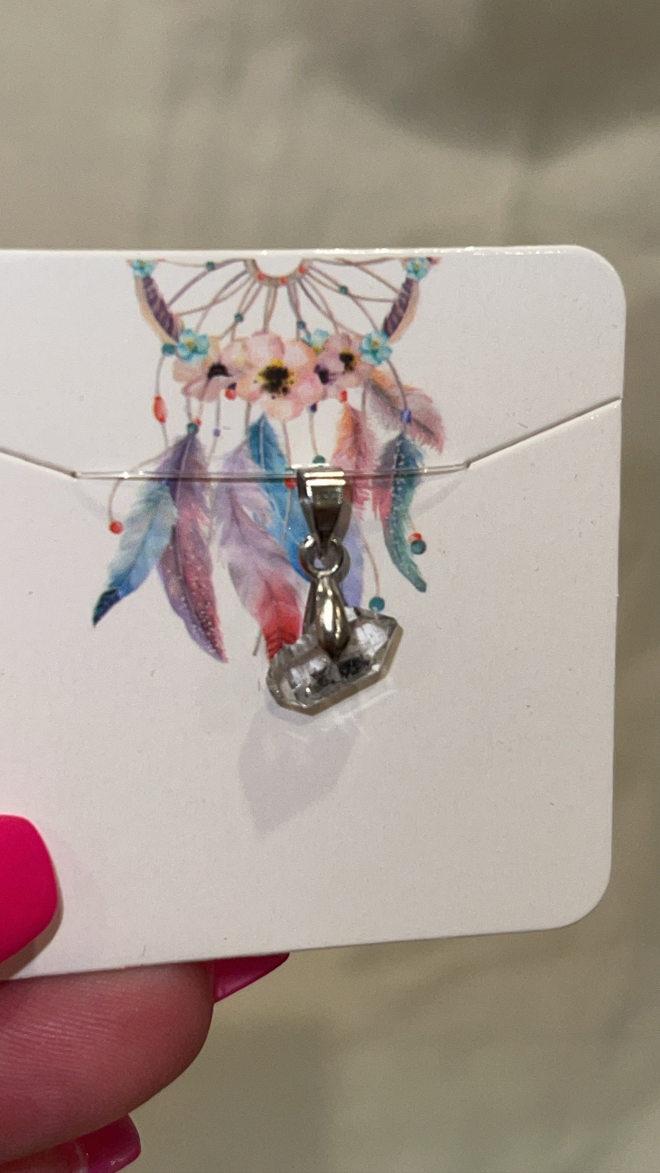 Herkimer Diamond Pendants