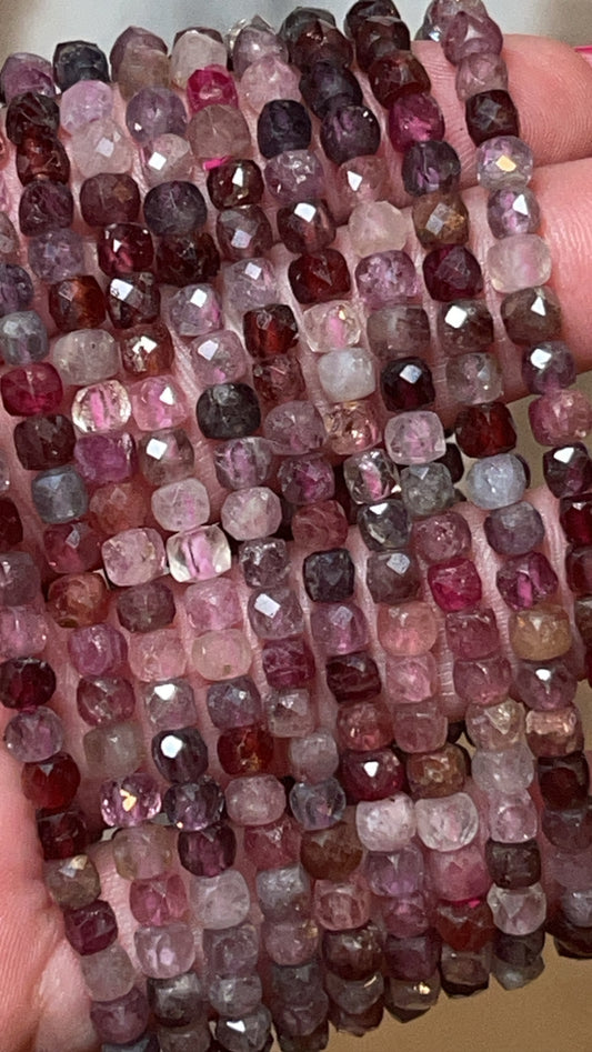 Spinel AAA Faceted Bracelet 4mm