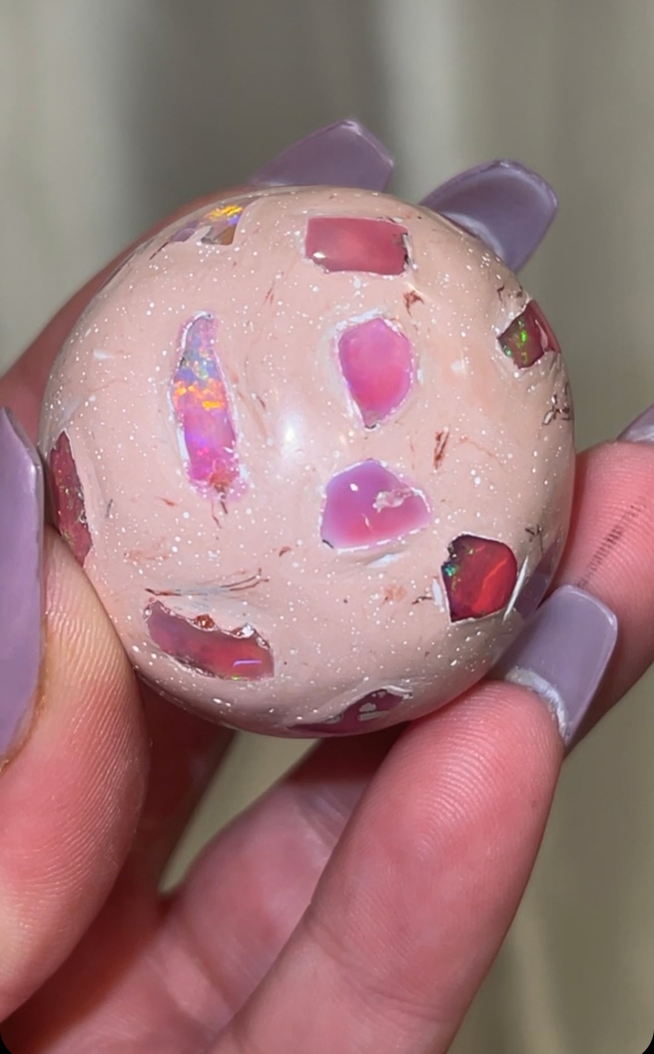 Mexican Fire Opal AAA Sphere