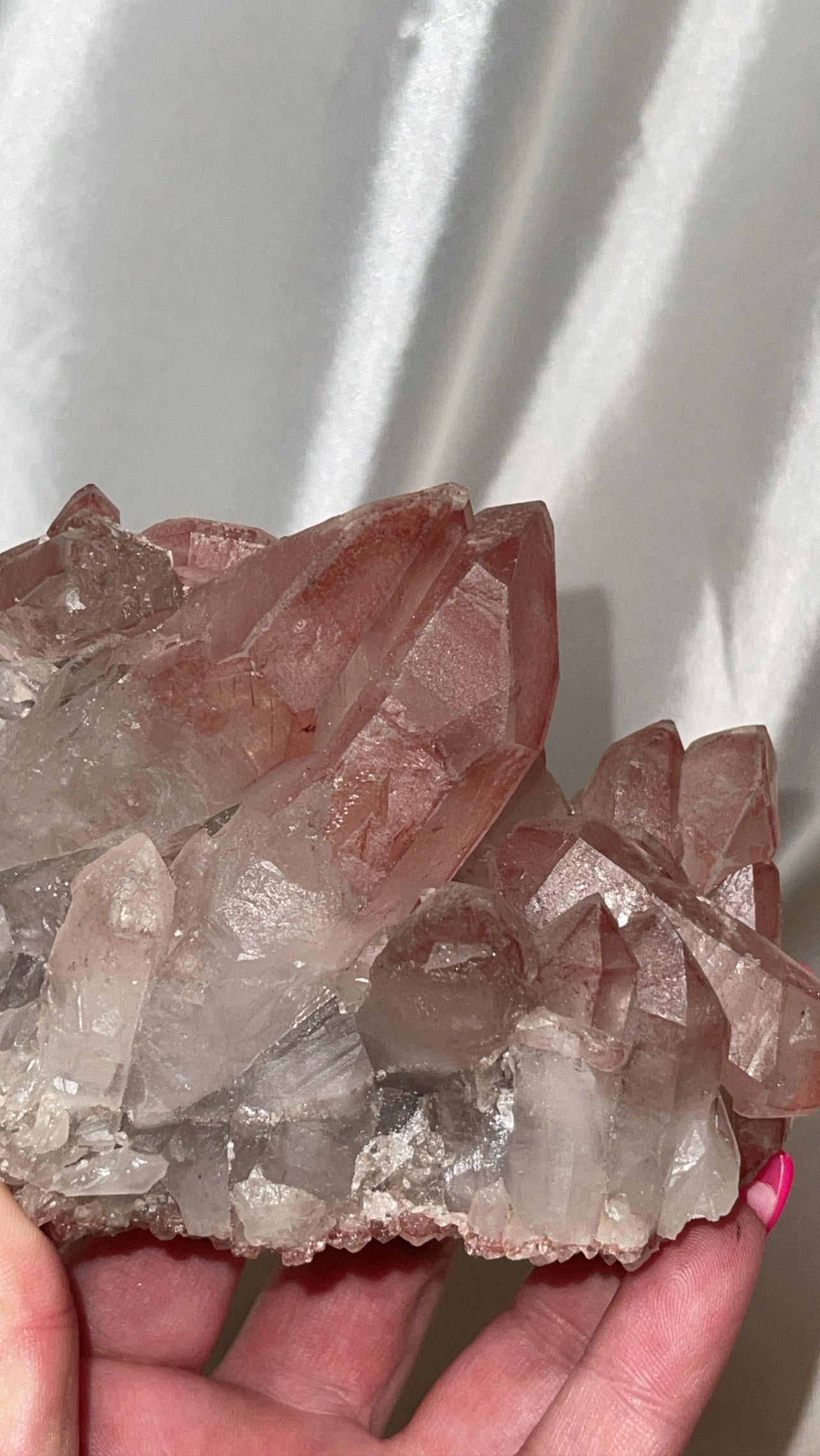 Scarlet Temple Lemurian XL Cluster