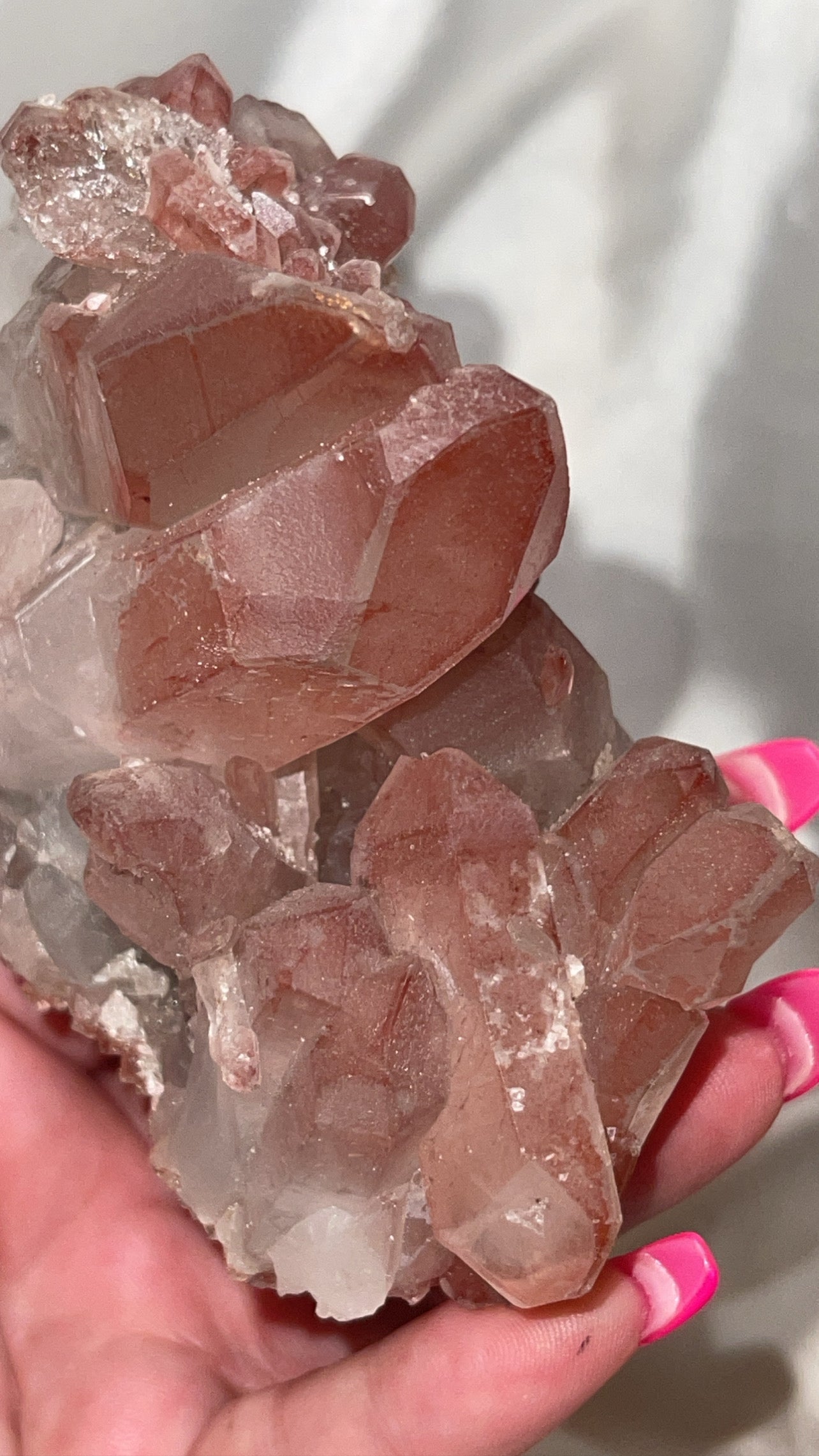 Scarlet Temple Lemurian XL Cluster