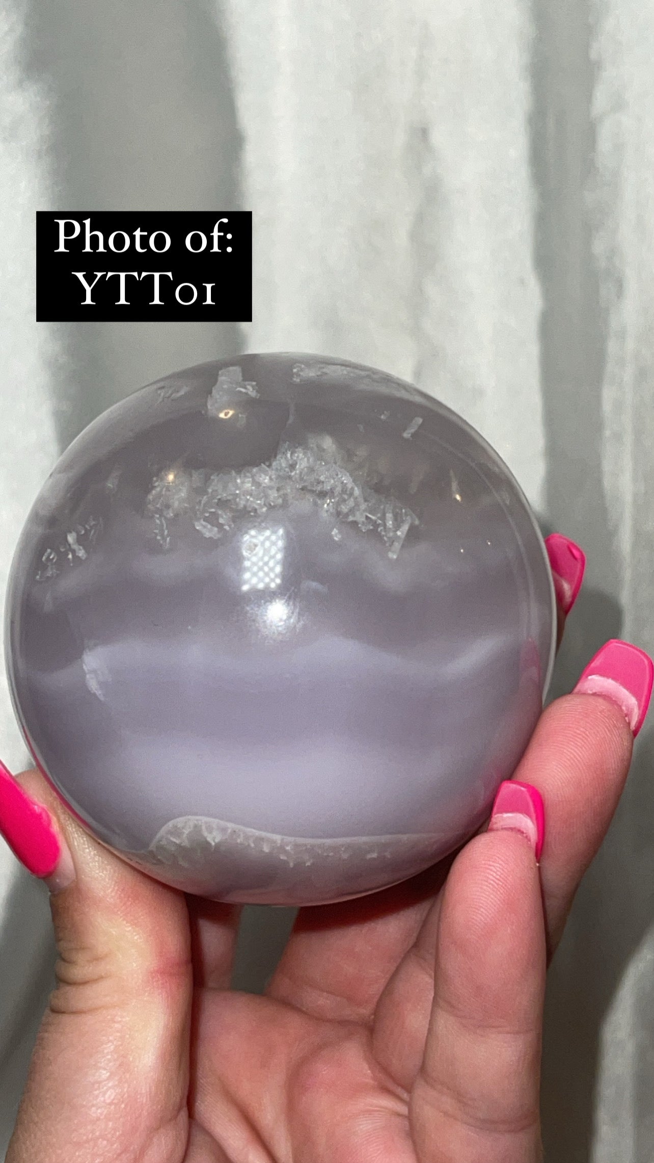 Yttrium Fluorite XL Sphere